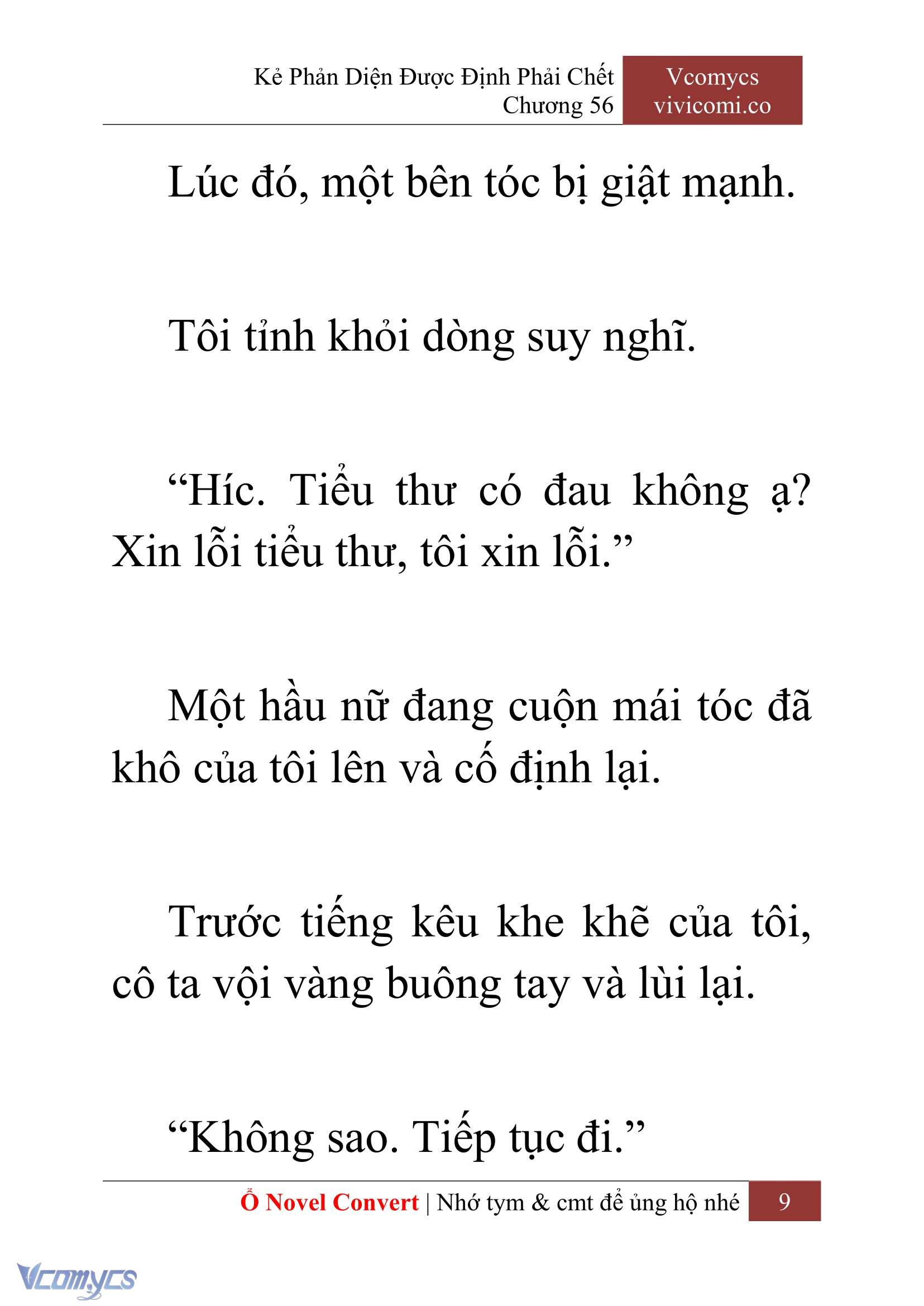 [Novel] Kẻ Phản Diện Được Định Phải Chết Chap 56 - Trang 2
