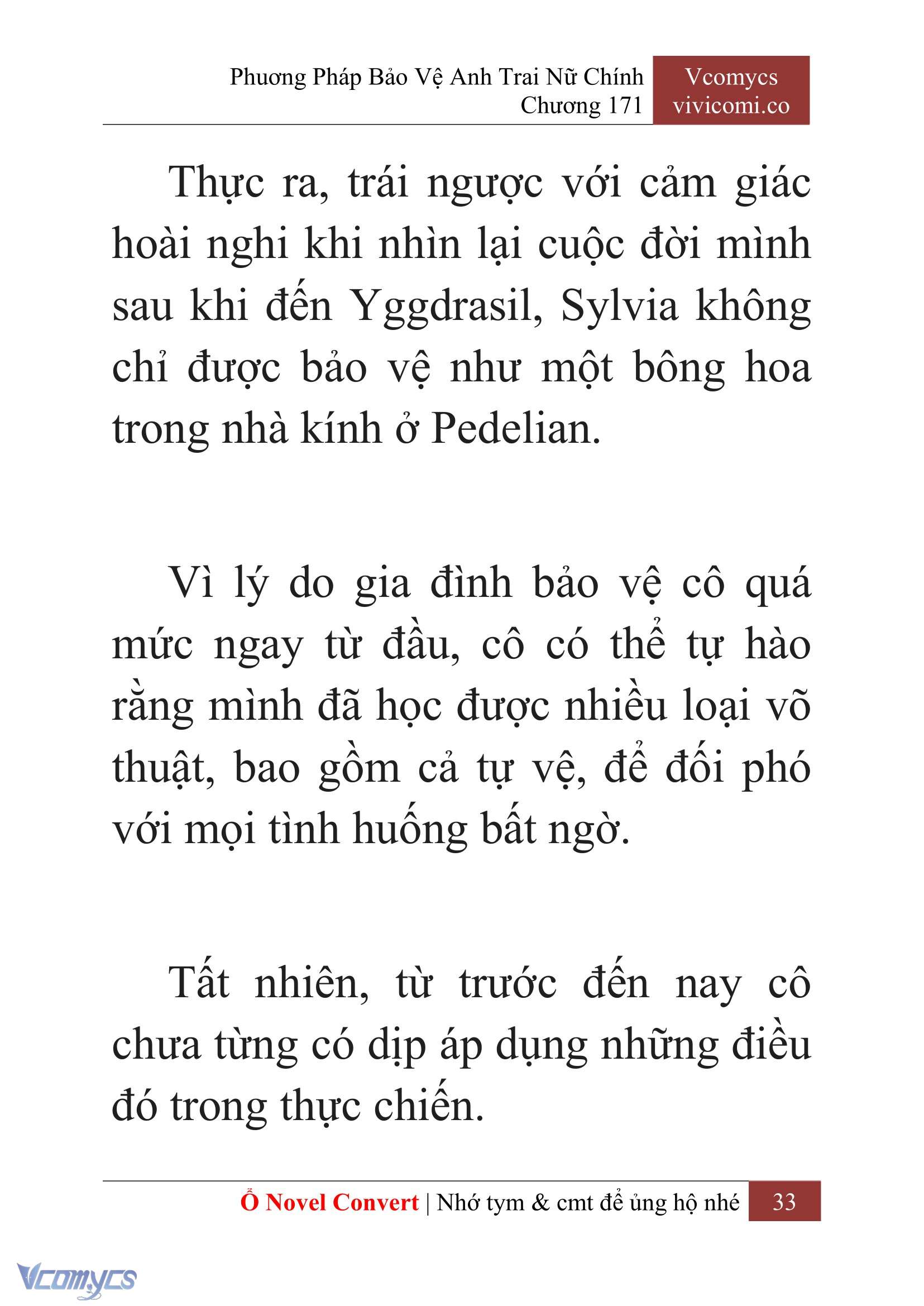 [Novel] Phương Pháp Bảo Vệ Anh Trai Nữ Chính Chap 171 - Trang 2