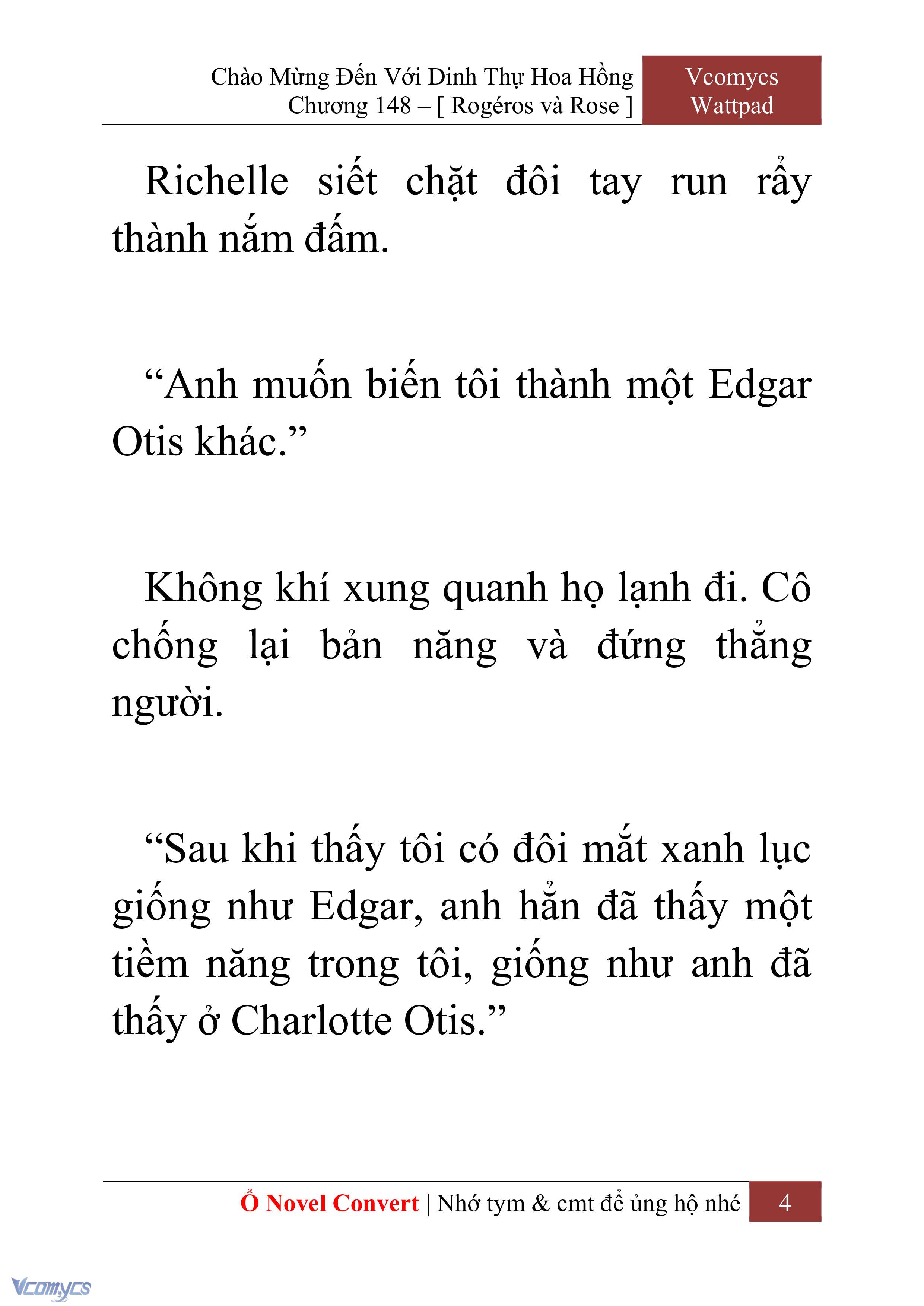 [Novel] Chào Mừng Đến Với Dinh Thự Hoa Hồng Chap 148 - Next Chap 149