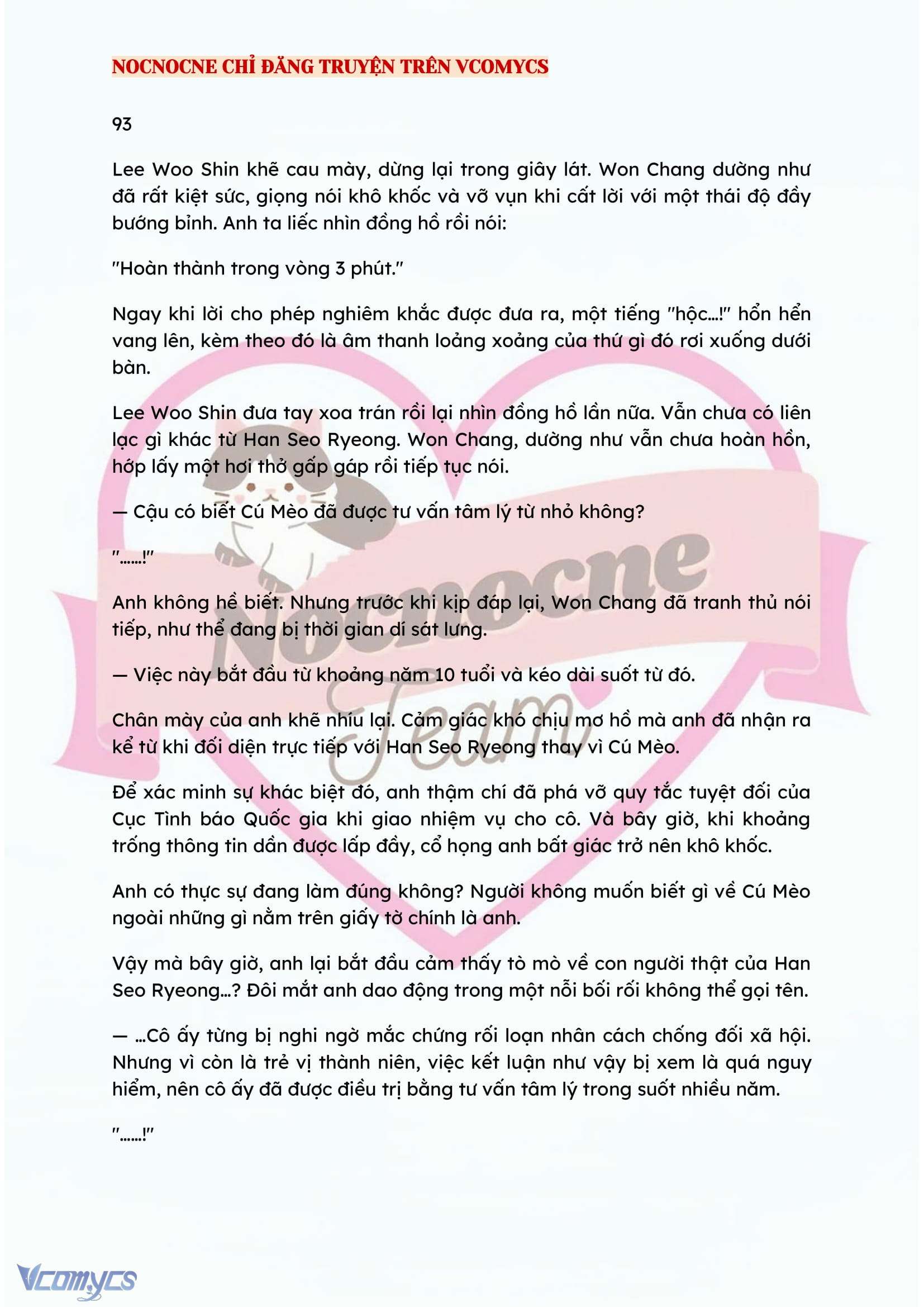 [NOVEL] KẾT HÔN VỚI KẺ TÂM THẦN Chap 93 - Next Chap 94