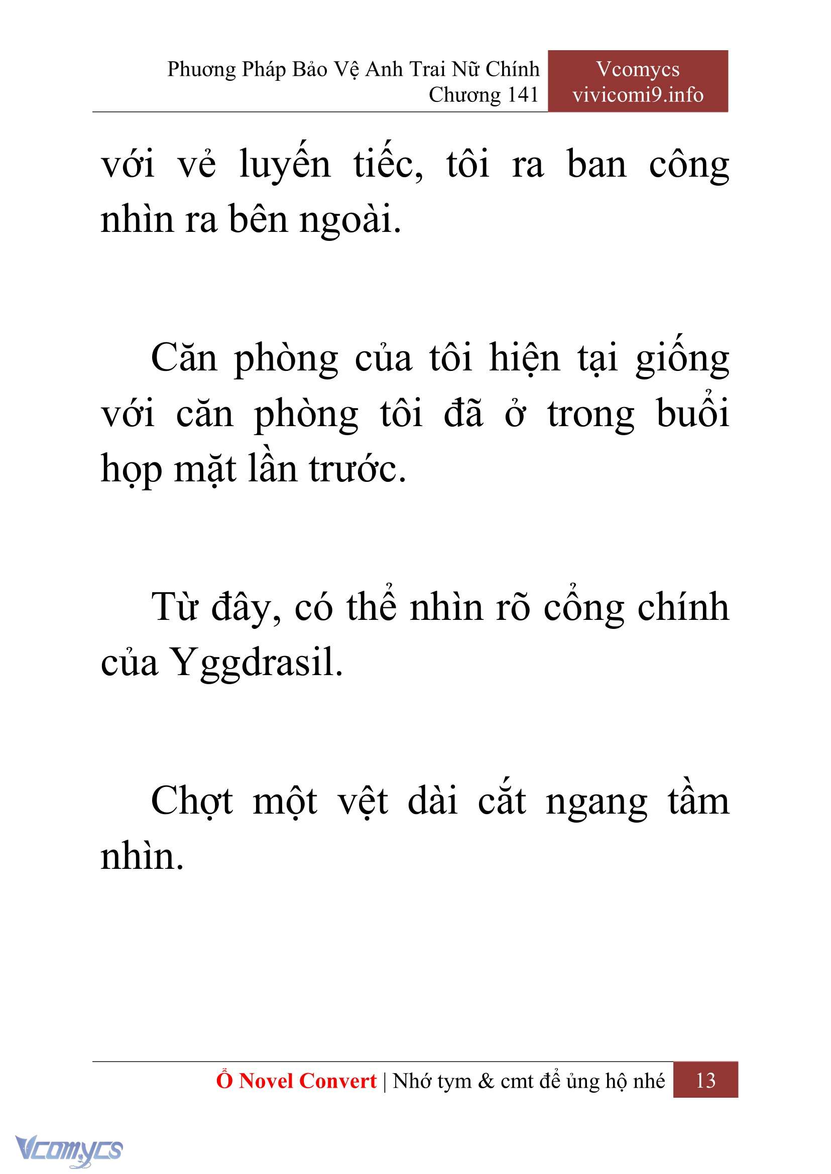 [Novel] Phương Pháp Bảo Vệ Anh Trai Nữ Chính Chap 141 - Trang 2