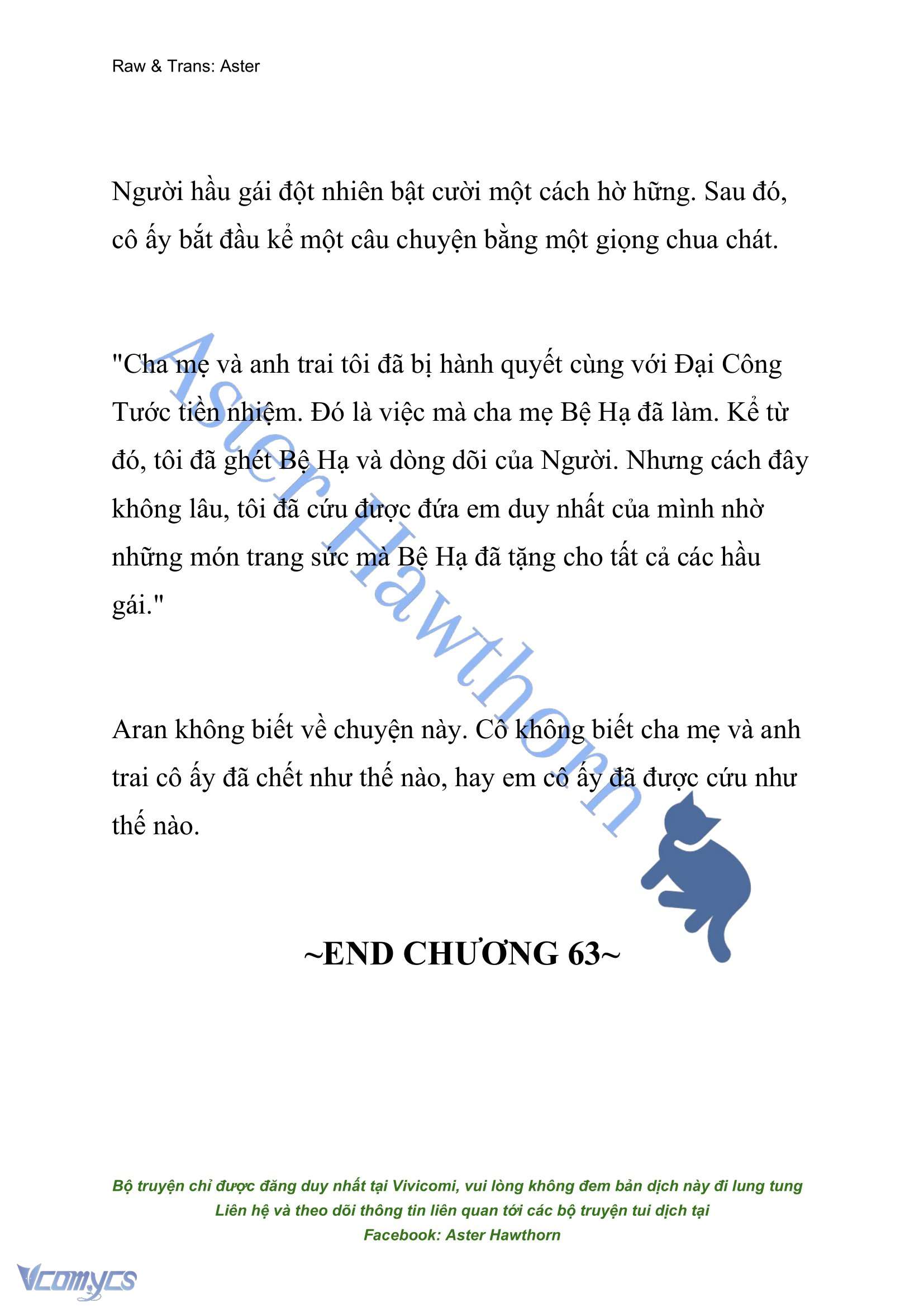 [NOVEL] Đêm Của Bệ Hạ Chap 63 - Next Chap 64