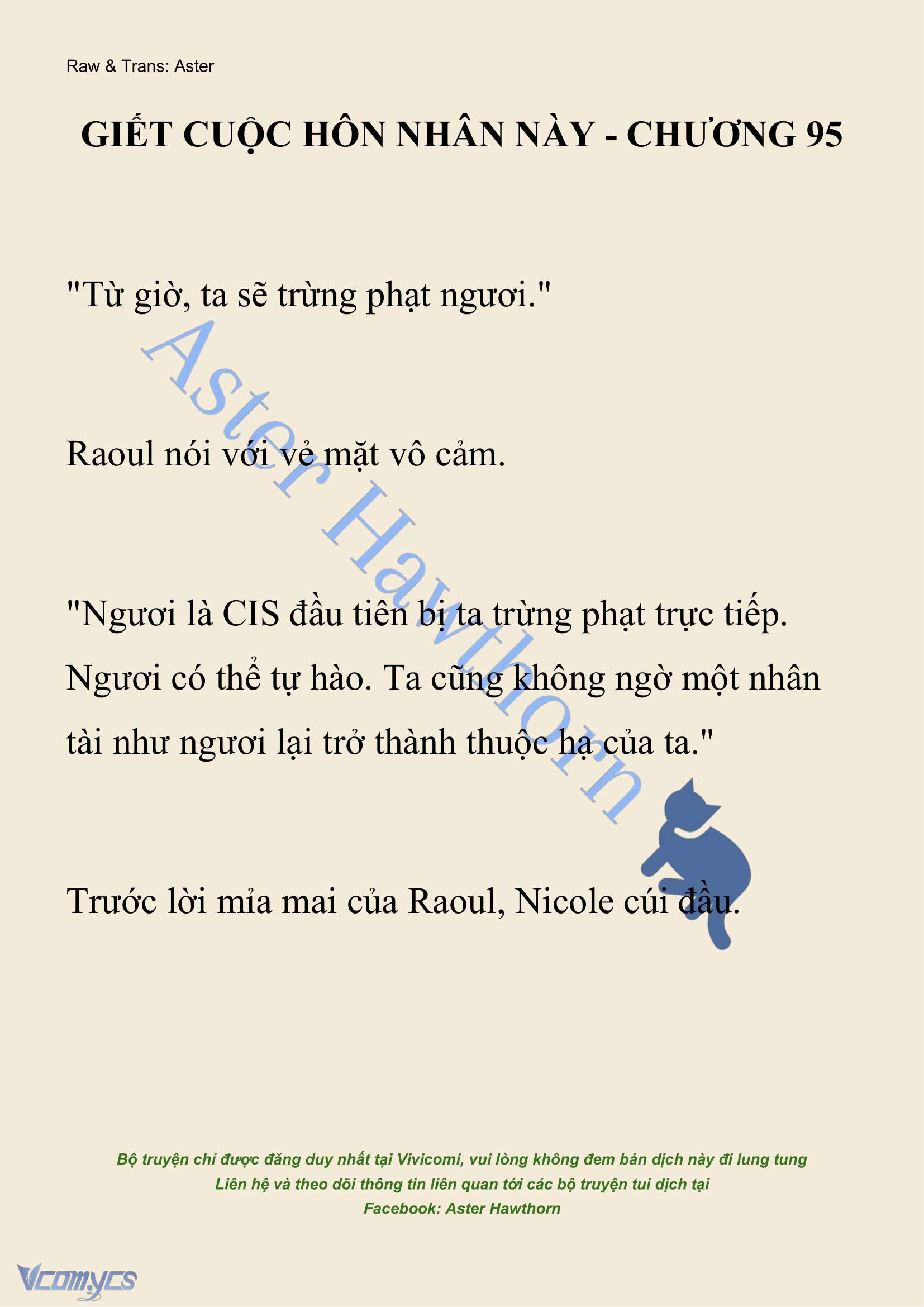 [NOVEL] Giết Cuộc Hôn Nhân Này Chap 95 - Trang 2