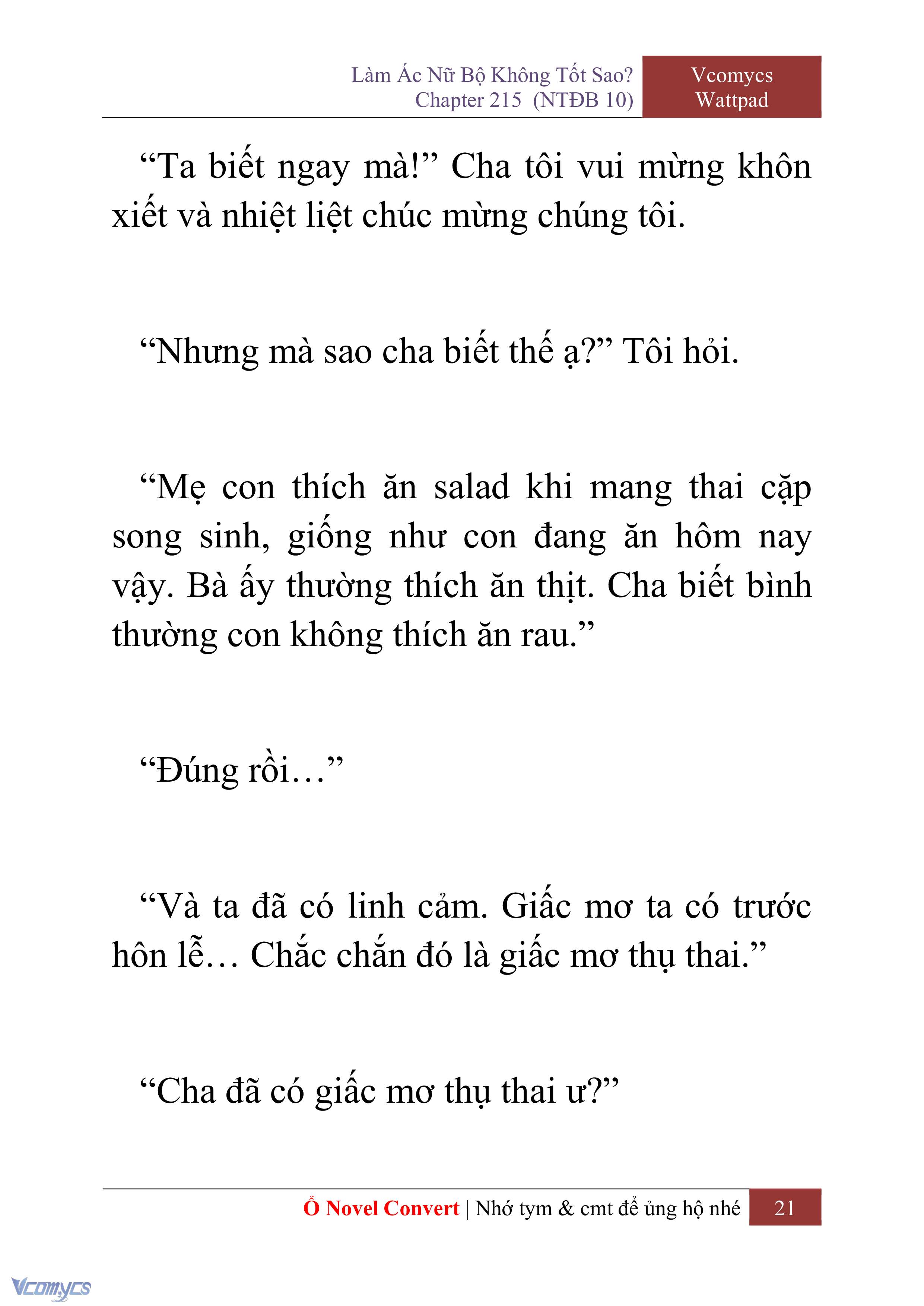 [Novel] Làm Ác Nữ Bộ Không Tốt Sao? Chap 215 - Trang 2