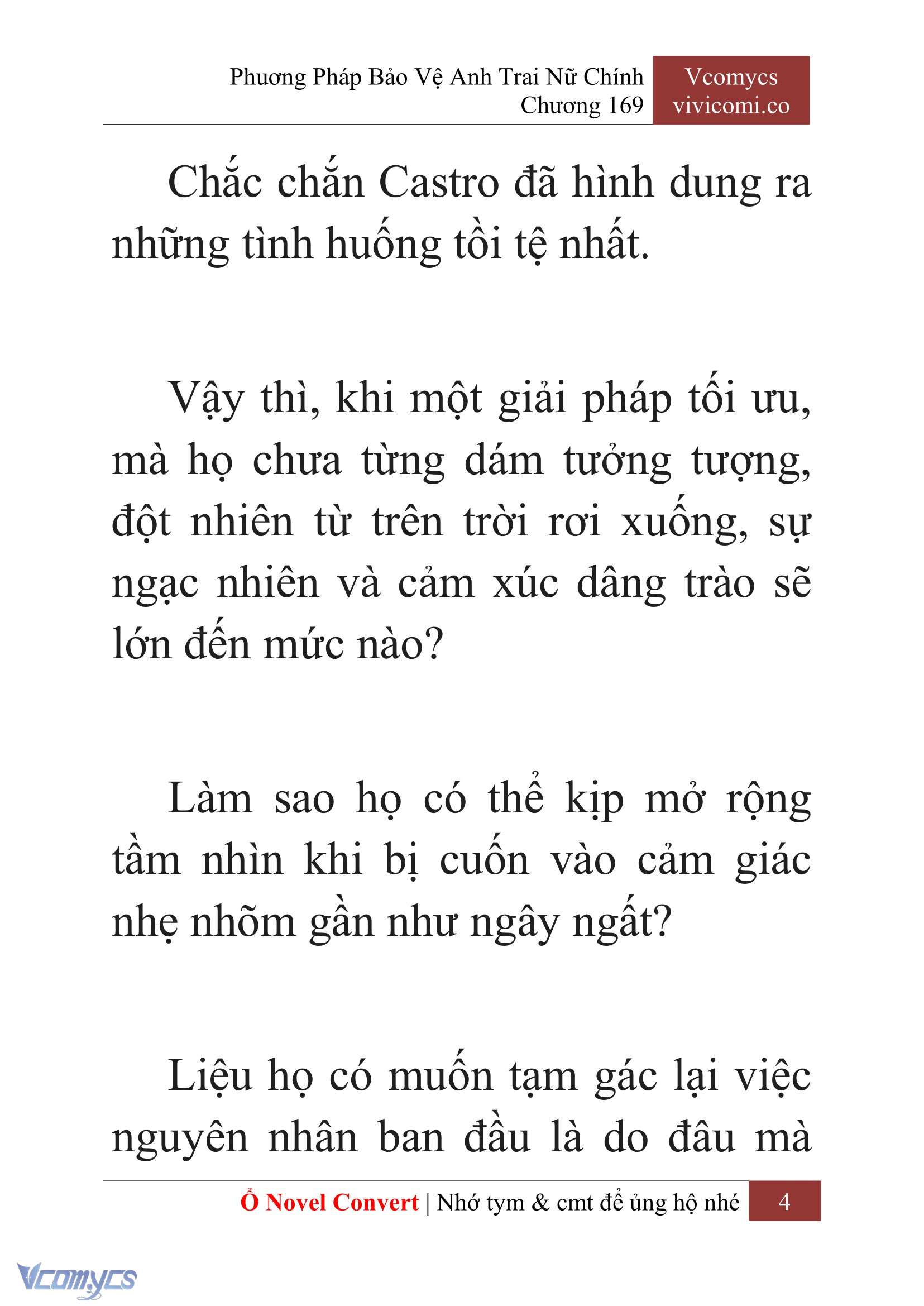 [Novel] Phương Pháp Bảo Vệ Anh Trai Nữ Chính Chap 169 - Trang 2
