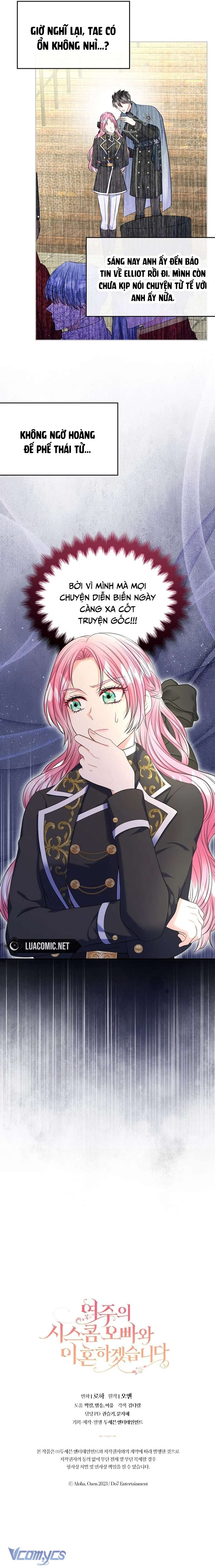 Tôi sẽ ly hôn với anh trai nữ chính Chap 64 - Trang 2