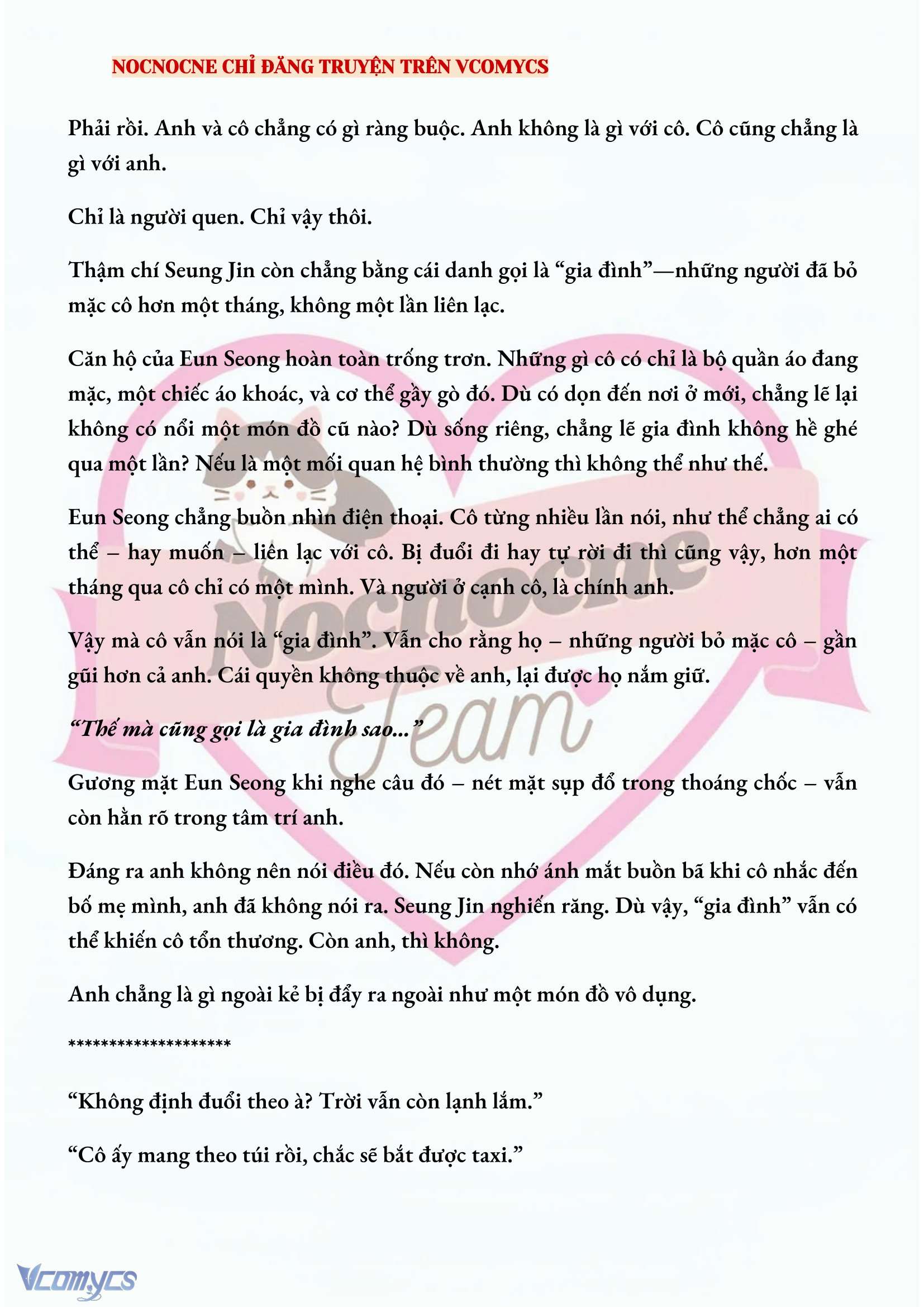 [NOVEL] CHÚNG TA KẾT THÚC VÀO MÙA THU Chap 34 - Next Chap 35