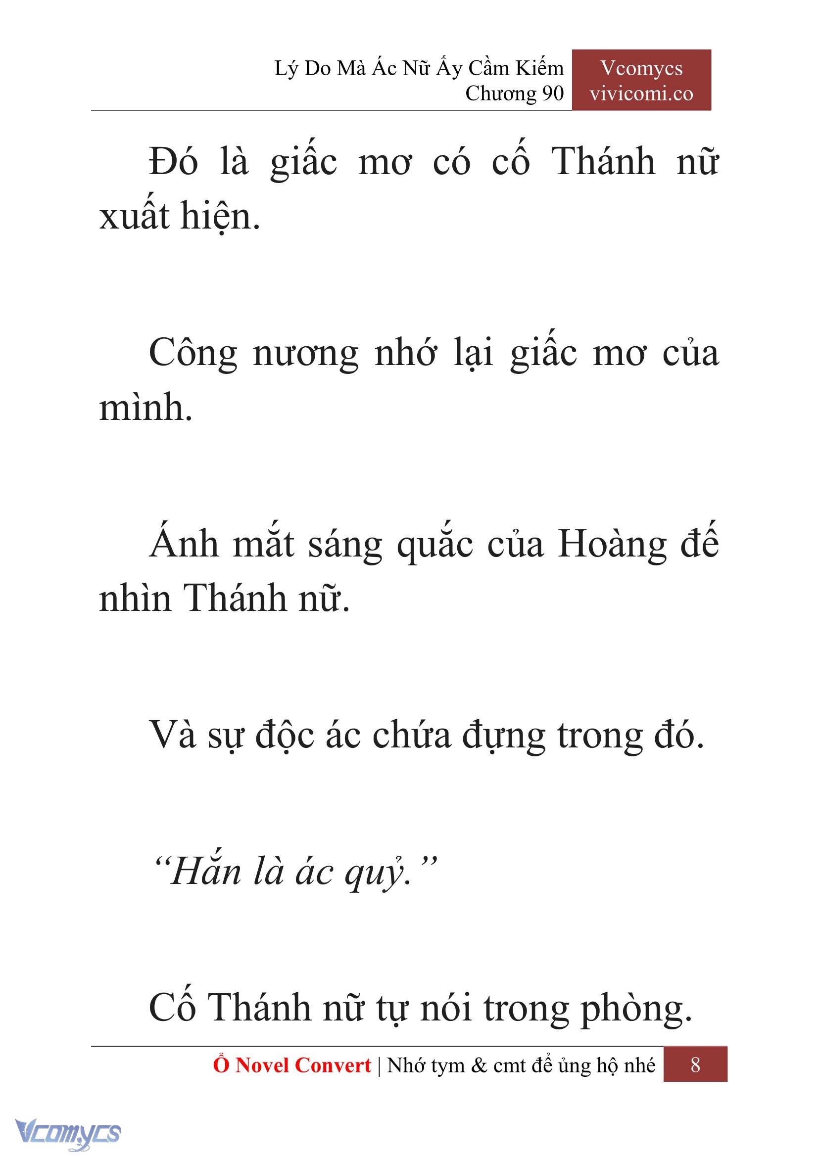 [Novel] Lý Do Mà Ác Nữ Ấy Cầm Kiếm Chap 90 - Trang 2