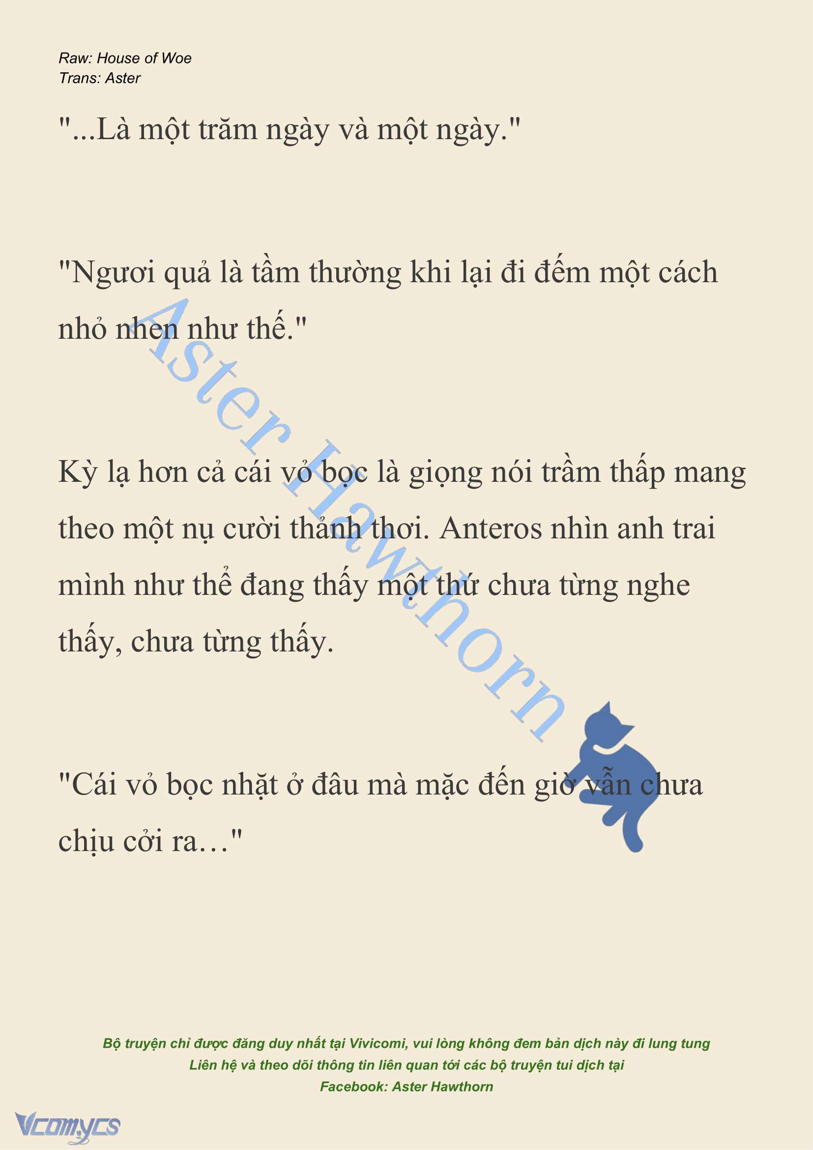 [NOVEL] Dành Cho Các Nữ Thần: Dành cho Psyche Chap 11 - Trang 2