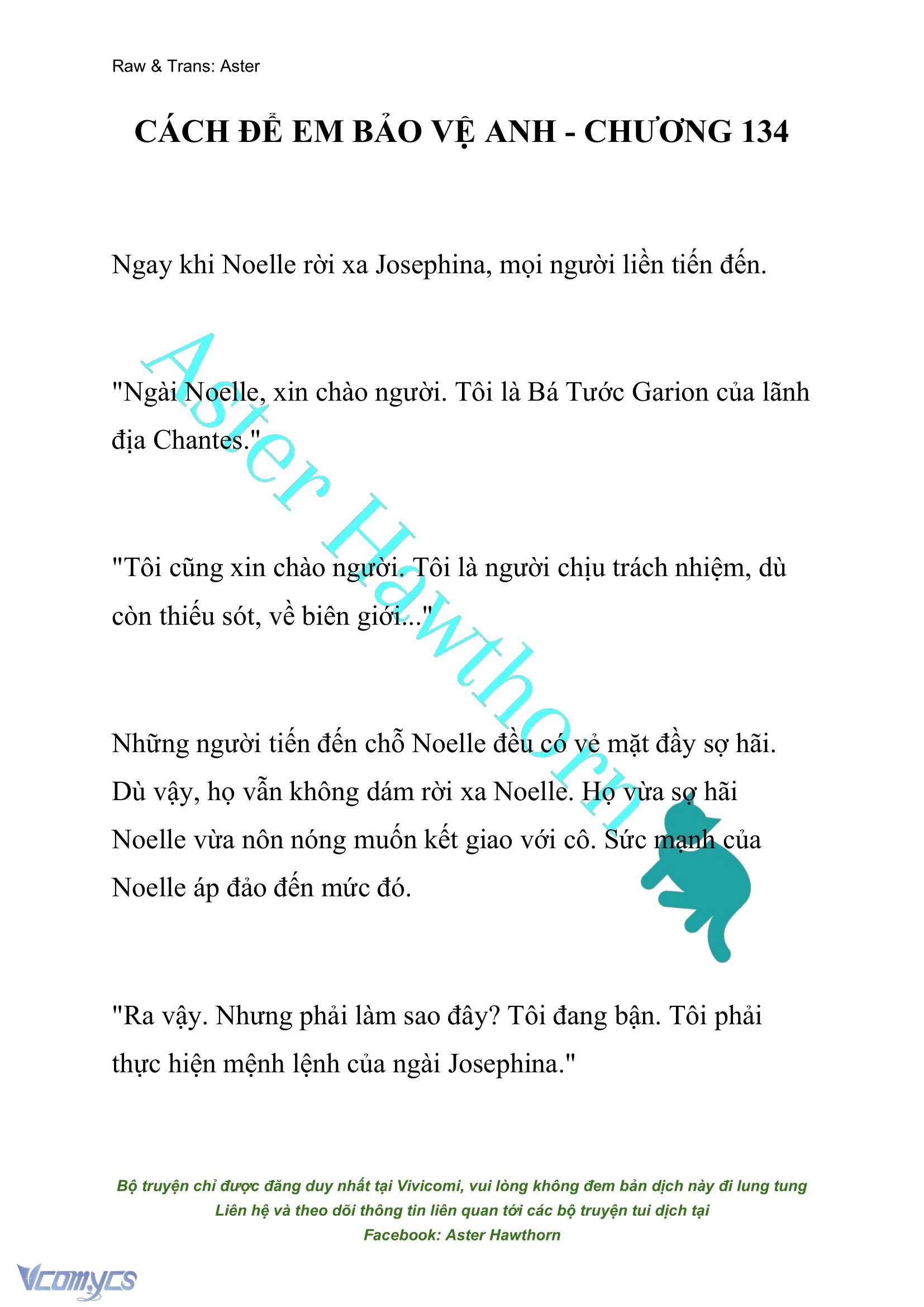 [NOVEL] Cách Để Em Bảo Vệ Anh Chap 134 - Trang 2