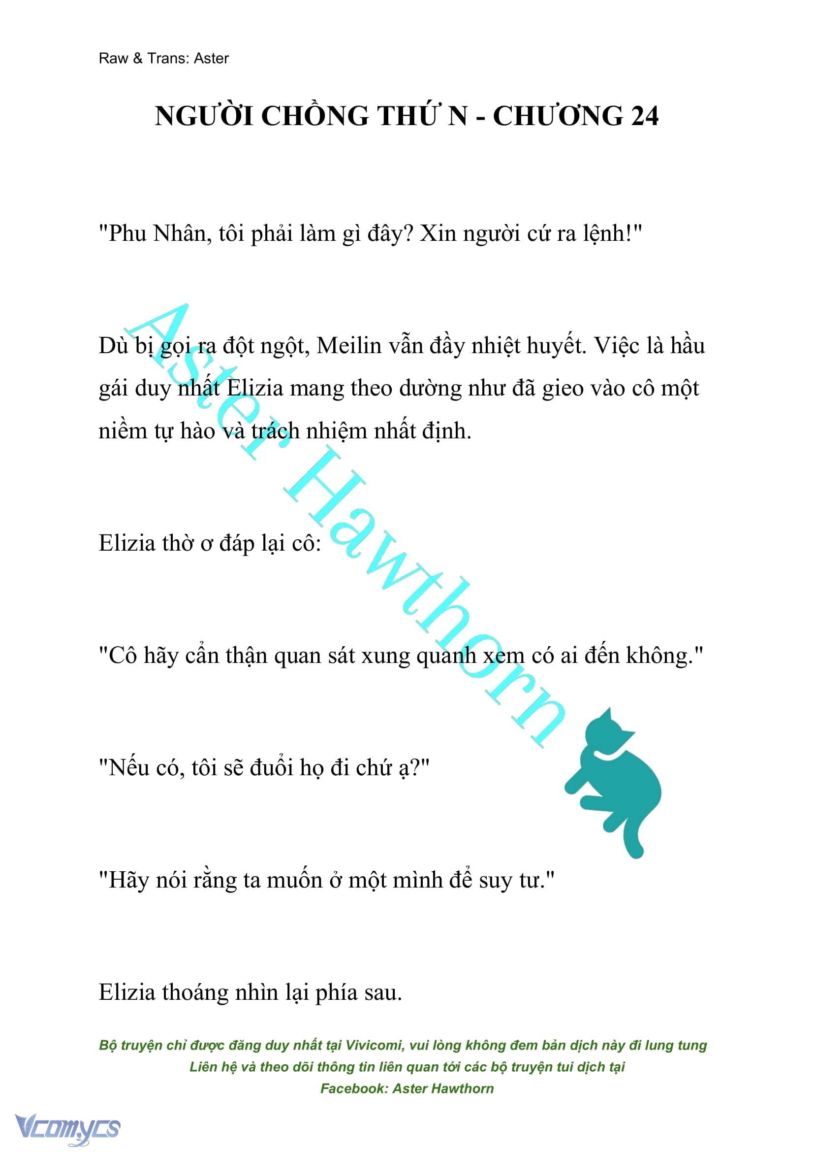 [NOVEL] Người Chồng Thứ N Chap 24 - Trang 2