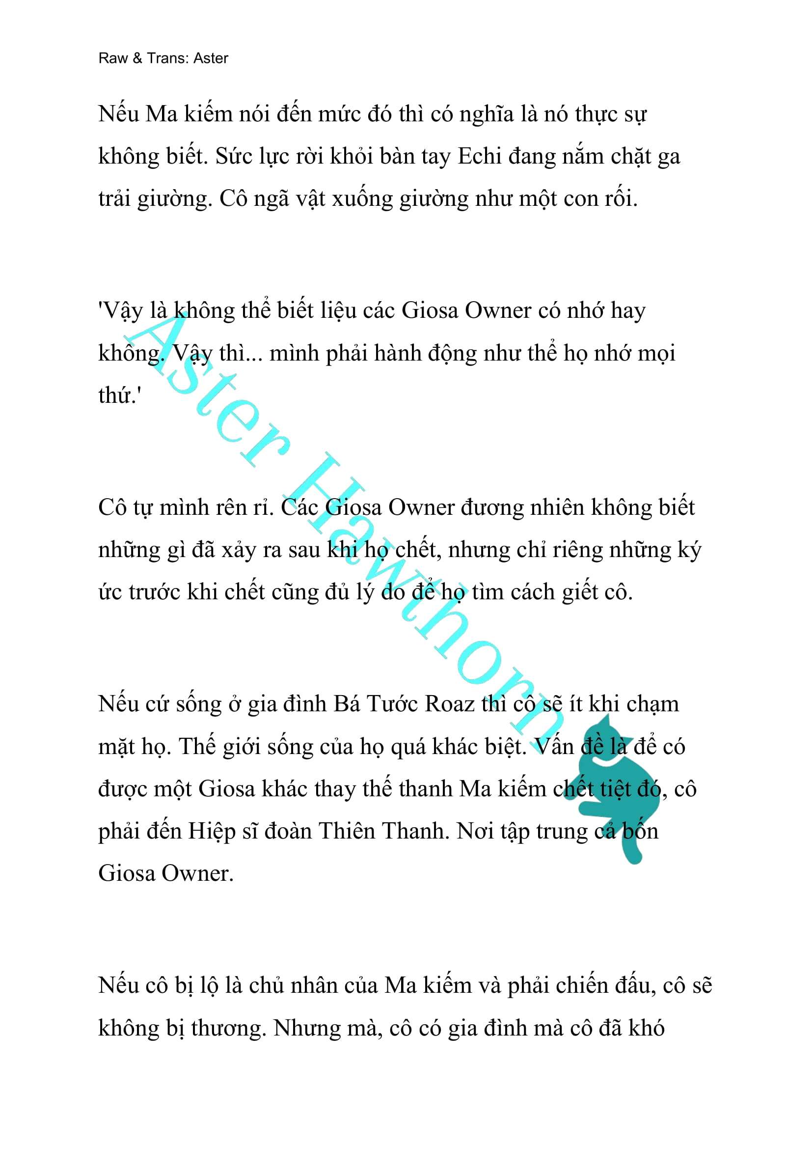 [NOVEL] Đóa Hoa Cầm Kiếm Chap 8 - Next Chap 9