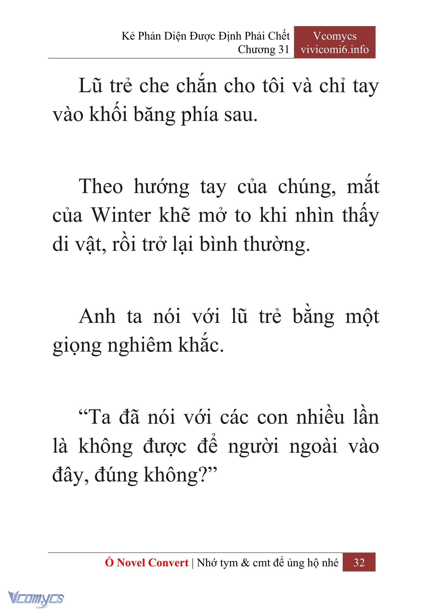 [Novel] Kẻ Phản Diện Được Định Phải Chết Chap 31 - Trang 2