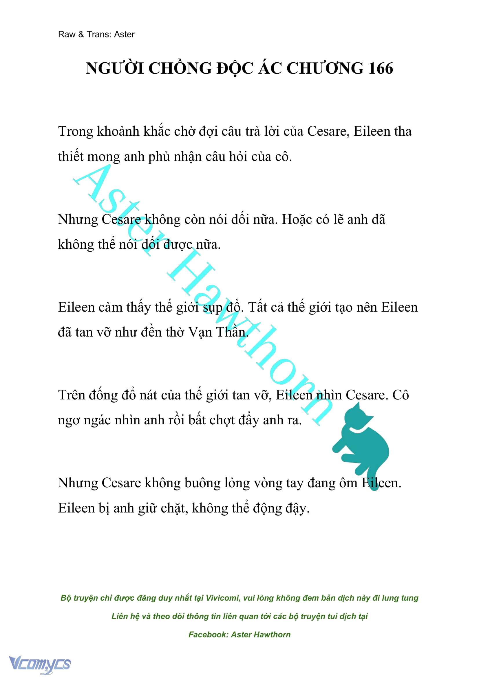 [NOVEL] Người Chồng Độc Ác Chap 166 - Next Chap 167