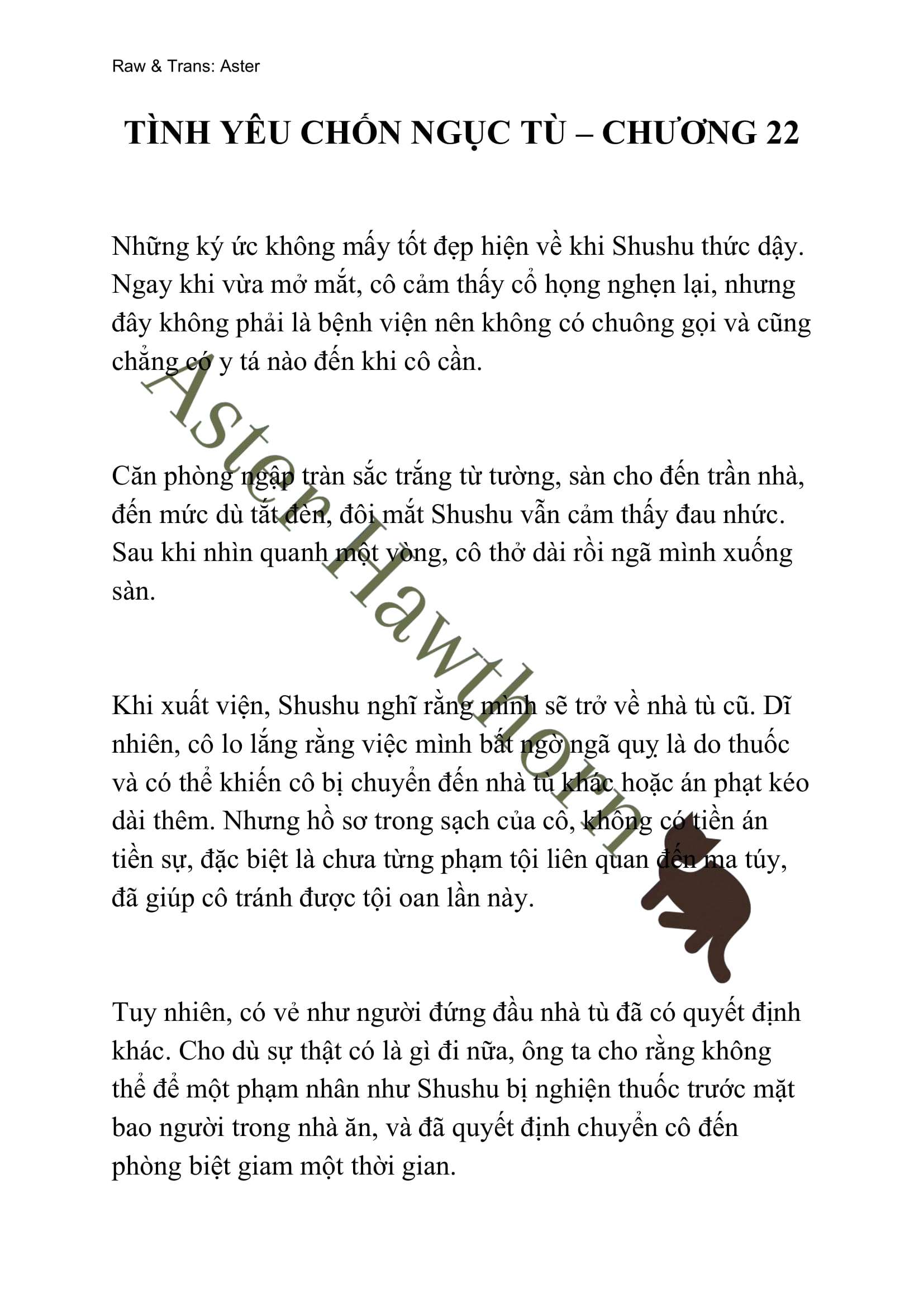 [NOVEL] Tình Yêu Chốn Ngục Tù Chap 22 - Trang 2