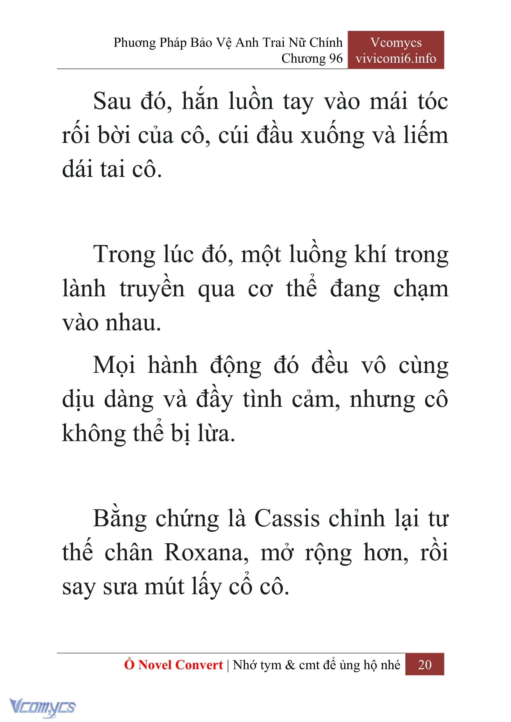 [Novel] Phương Pháp Bảo Vệ Anh Trai Nữ Chính Chap 96 - Trang 2