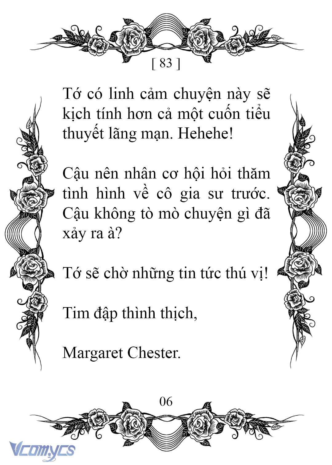 [Novel] Chào Mừng Đến Với Dinh Thự Hoa Hồng Chap 83 - Trang 2