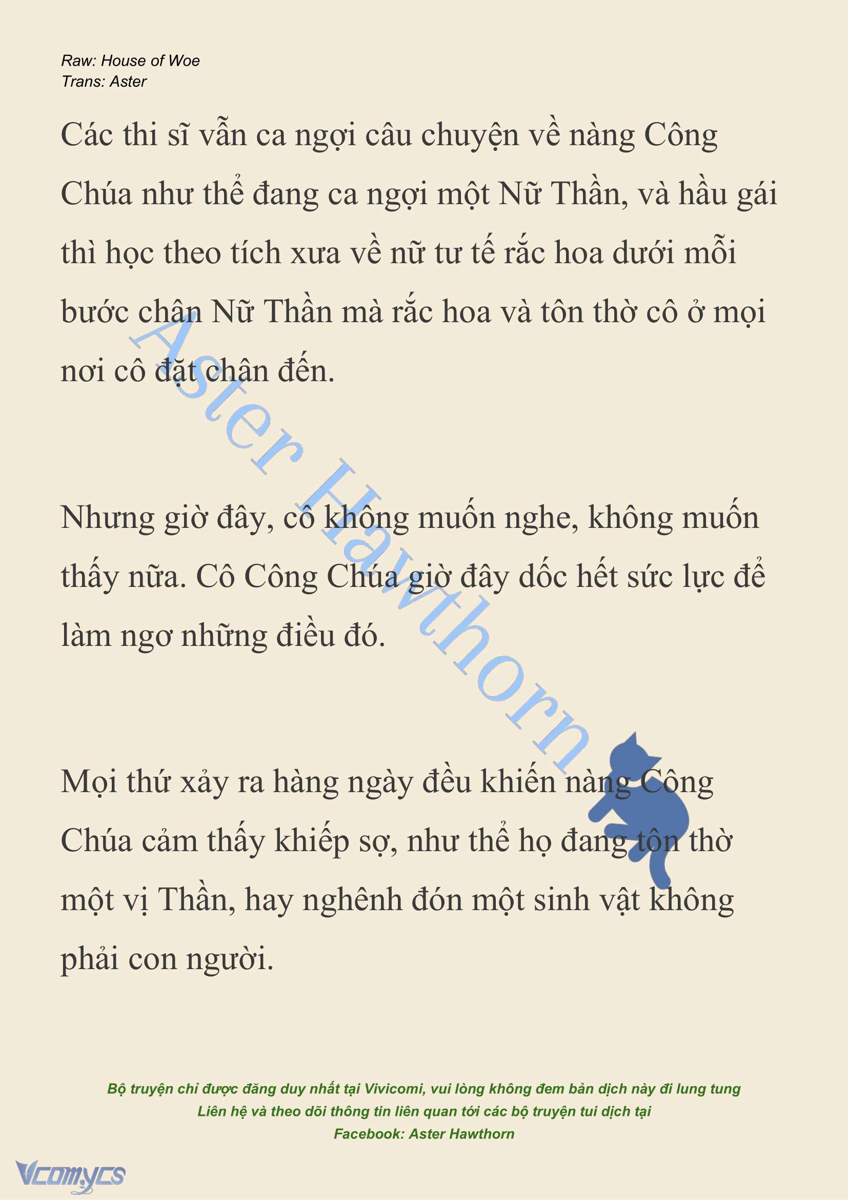 [NOVEL] Dành Cho Các Nữ Thần: Dành cho Psyche Chap 9 - Trang 2
