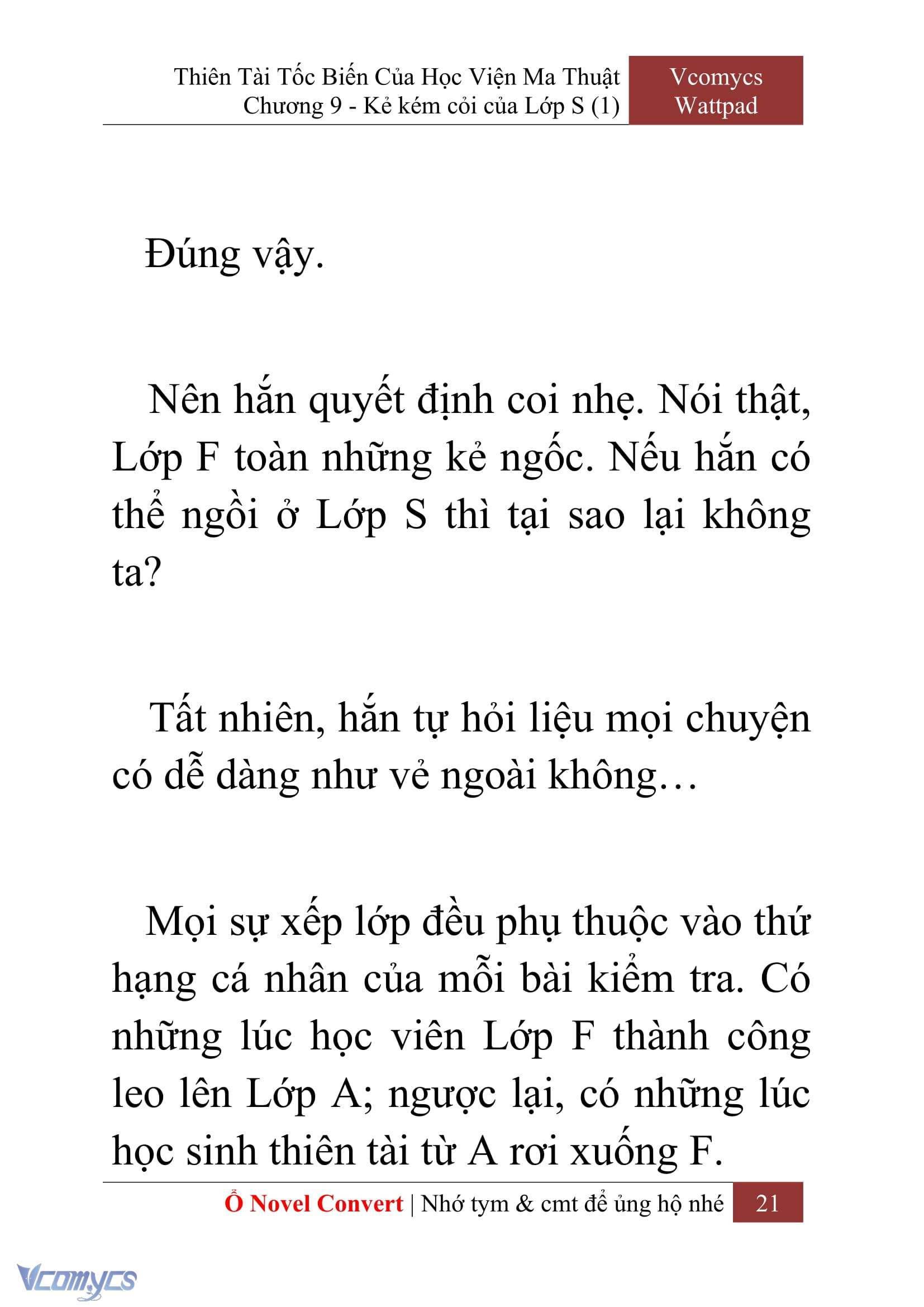 [Novel] Thiên Tài Tốc Biến Của Học Viện Ma Thuật Chap 9 - Trang 2