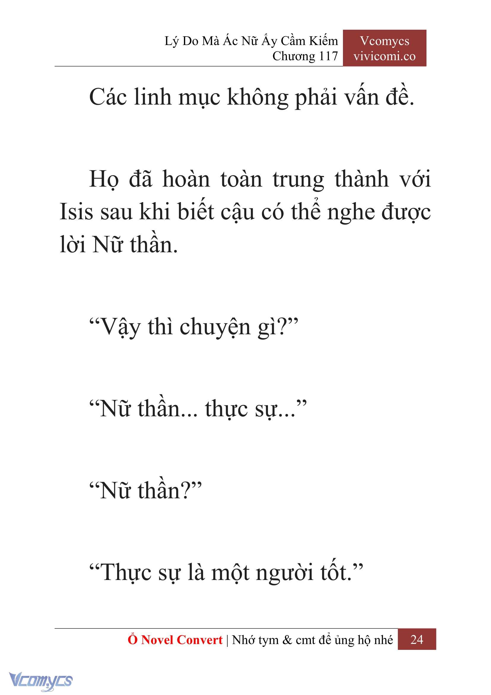[Novel] Lý Do Mà Ác Nữ Ấy Cầm Kiếm Chap 117 - Trang 2