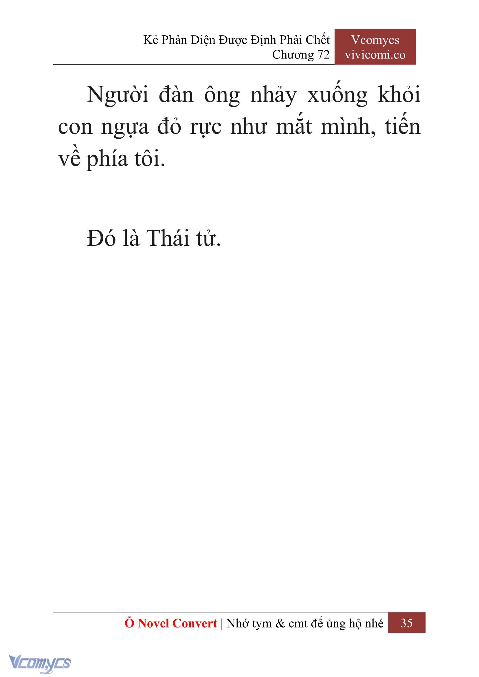 [Novel] Kẻ Phản Diện Được Định Phải Chết Chap 72 - Trang 2