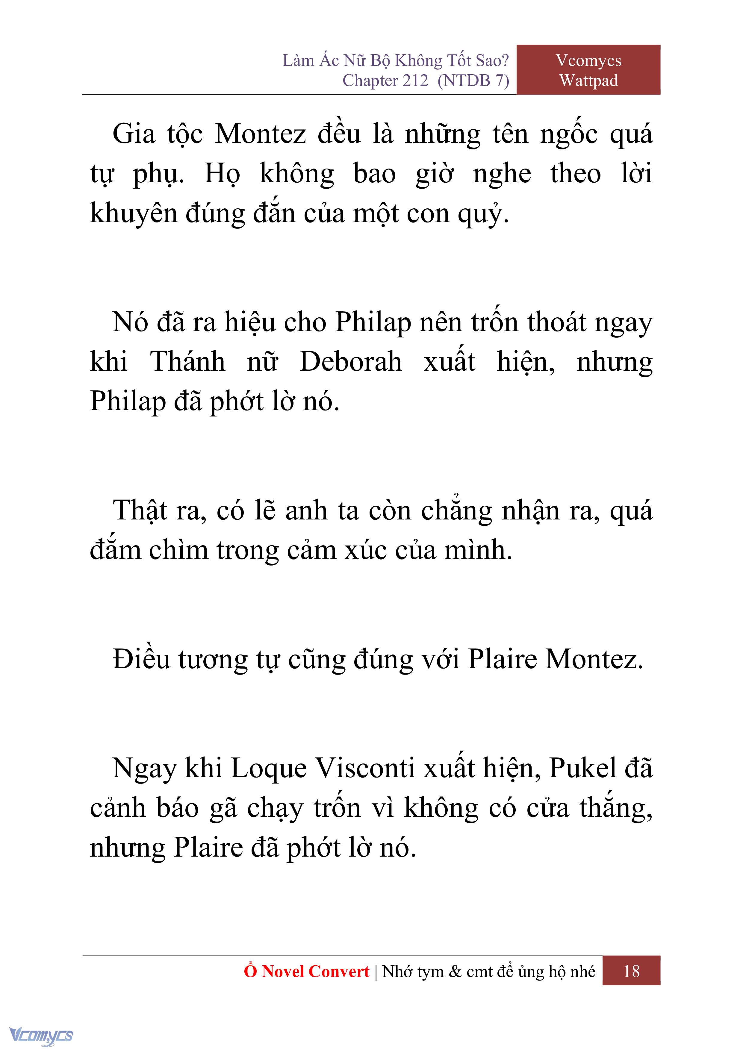 [Novel] Làm Ác Nữ Bộ Không Tốt Sao? Chap 212 - Trang 2