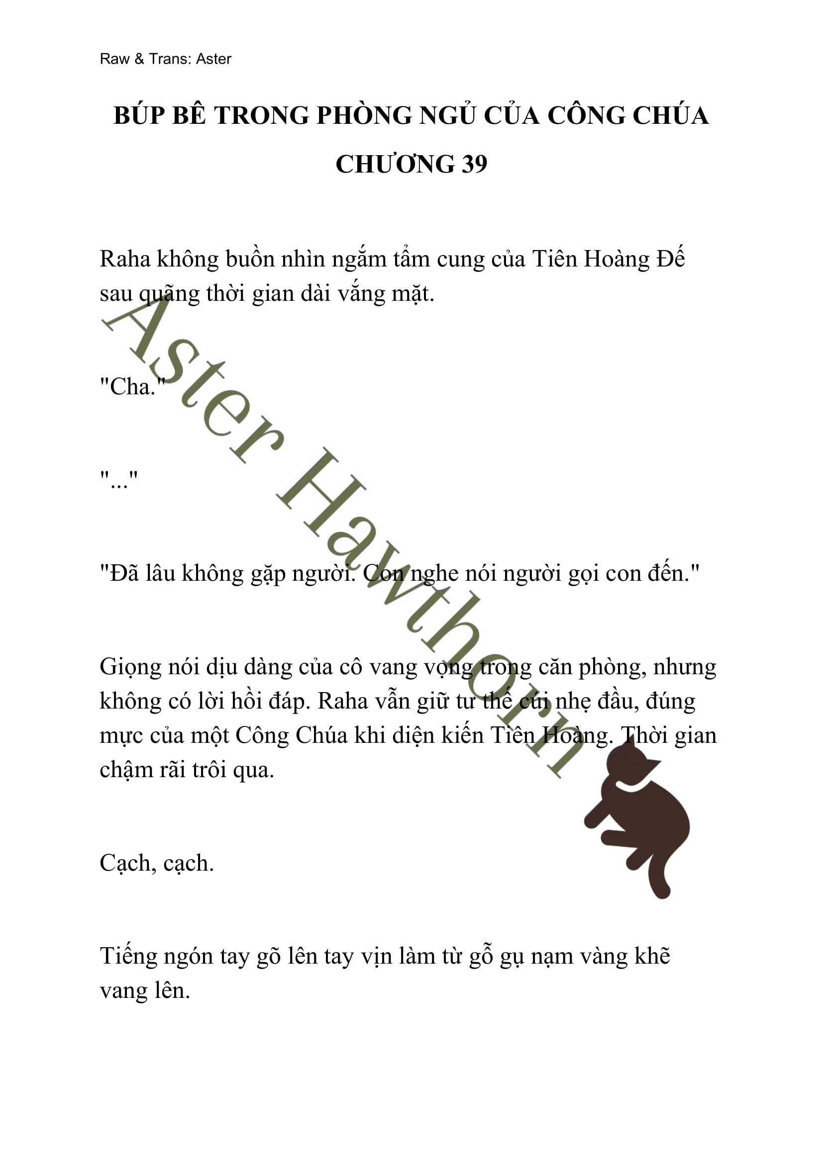 [NOVEL] Búp Bê Trong Phòng Ngủ Của Công Chúa Chap 39 - Trang 2
