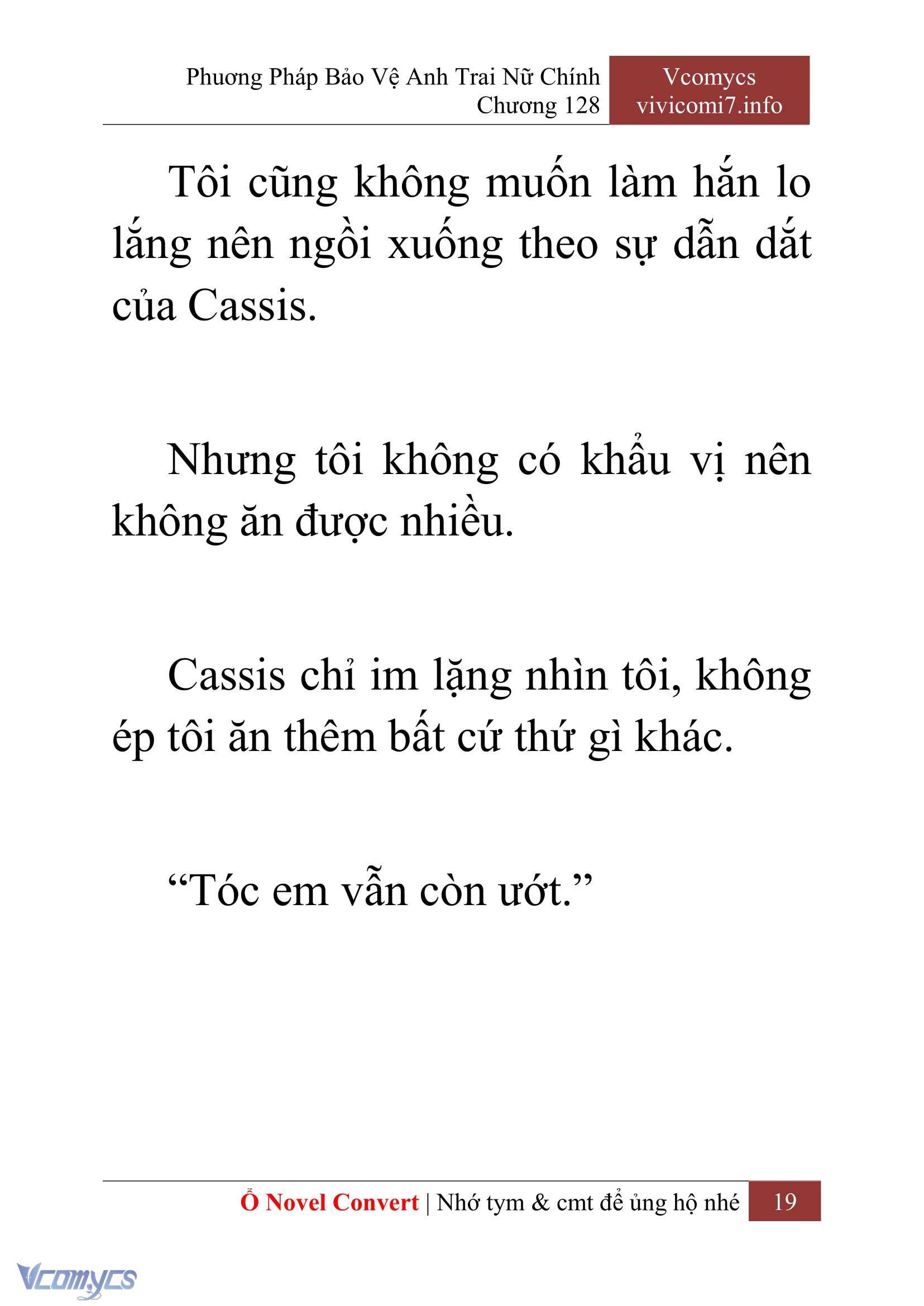 [Novel] Phương Pháp Bảo Vệ Anh Trai Nữ Chính Chap 128 - Trang 2