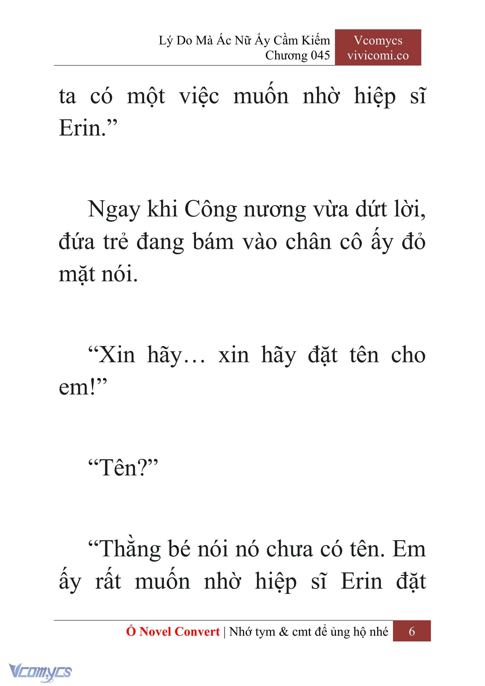 [Novel] Lý Do Mà Ác Nữ Ấy Cầm Kiếm Chap 45 - Next 