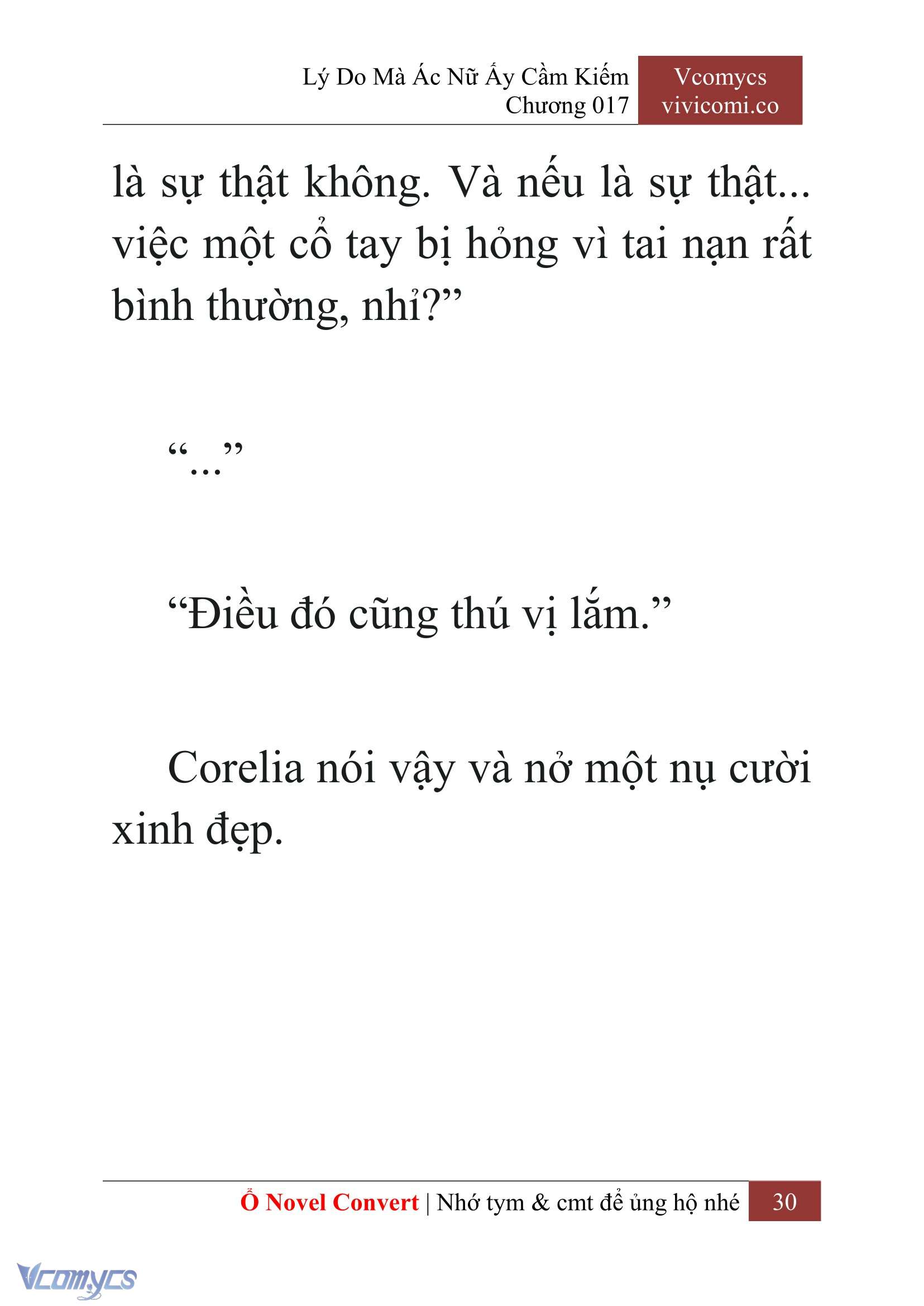 [Novel] Lý Do Mà Ác Nữ Ấy Cầm Kiếm Chap 17 - Next Chap 18