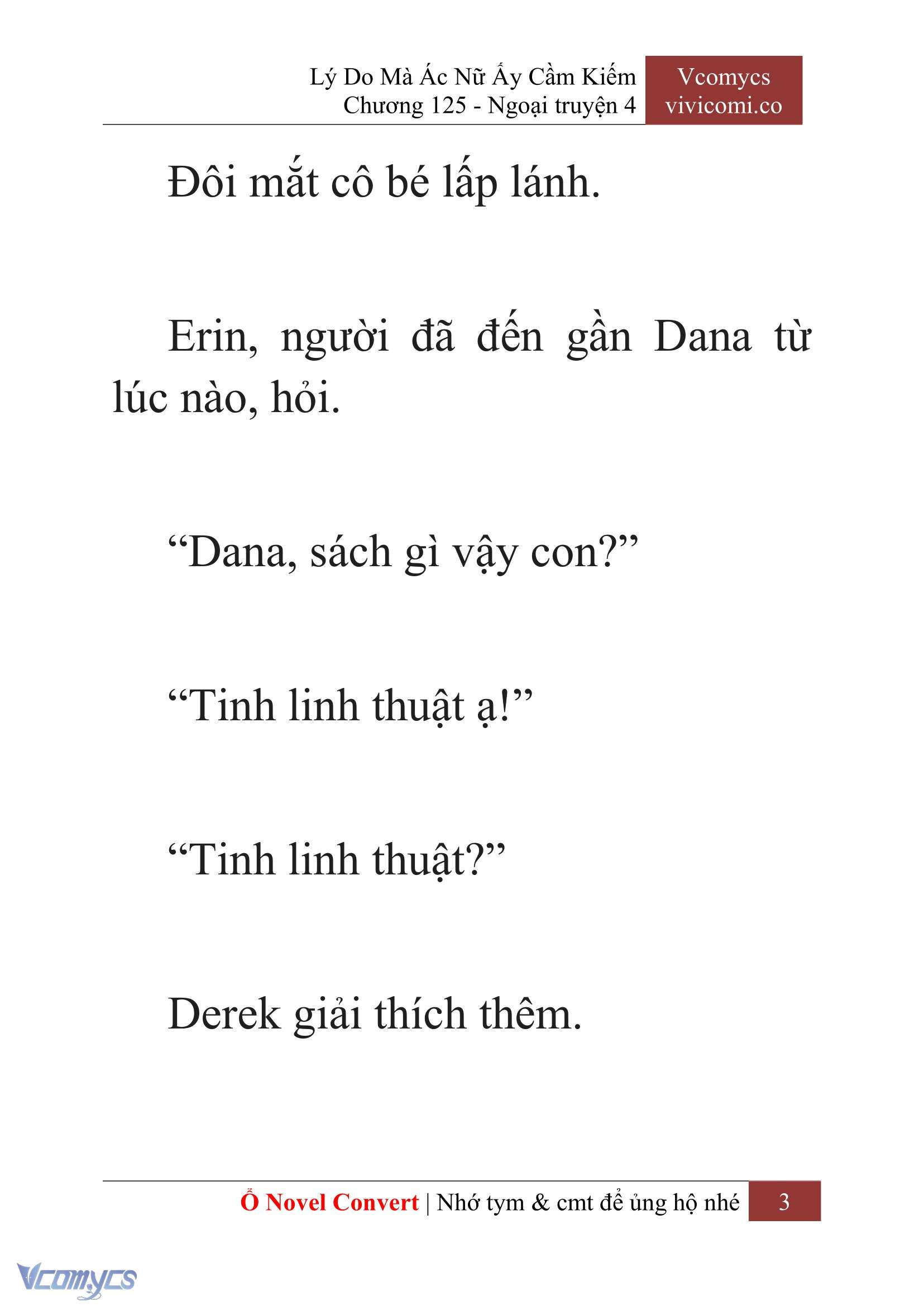 [Novel] Lý Do Mà Ác Nữ Ấy Cầm Kiếm Chap 125 - Trang 2