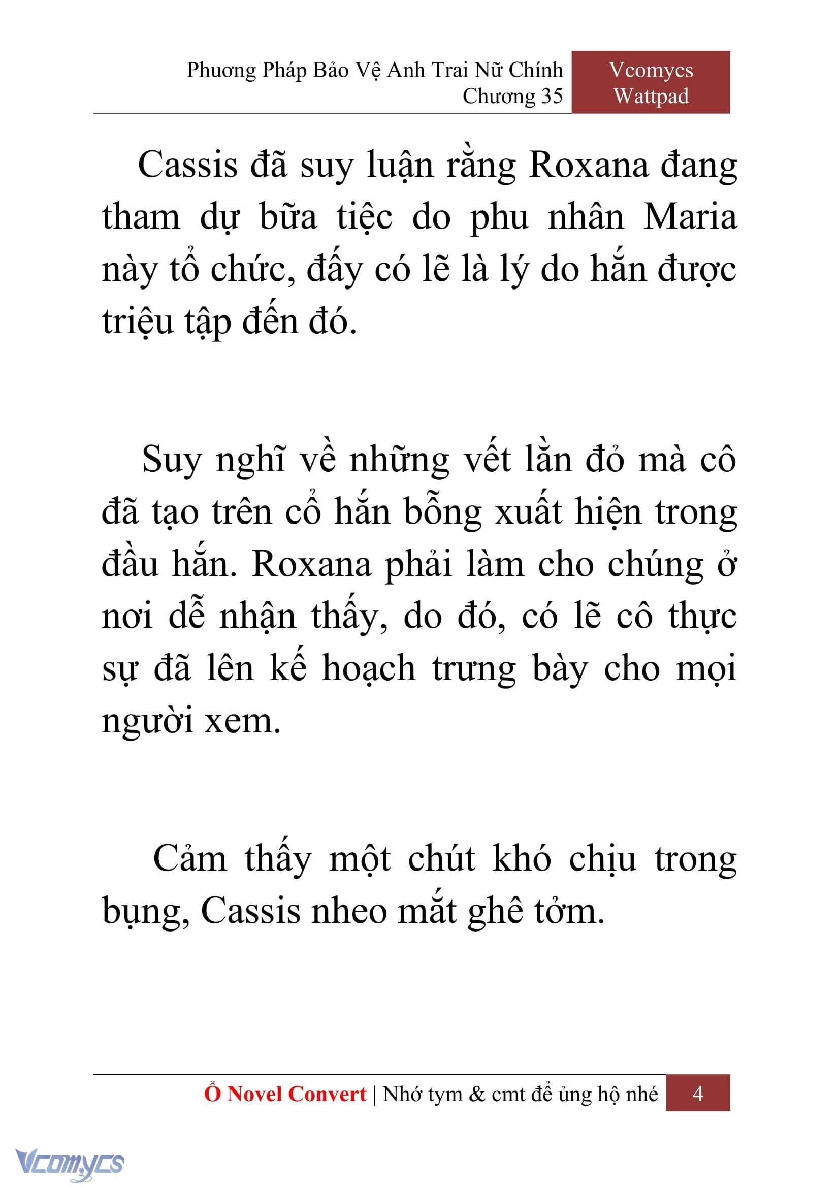 [Novel] Phương Pháp Bảo Vệ Anh Trai Nữ Chính Chap 35 - Trang 2