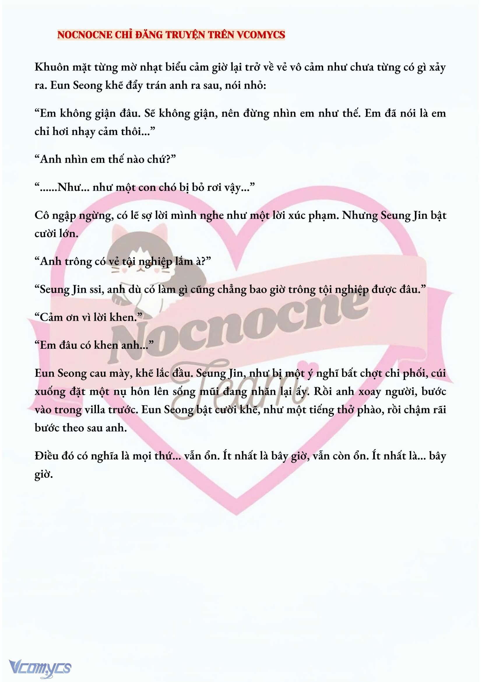 [NOVEL] CHÚNG TA KẾT THÚC VÀO MÙA THU Chap 38 - Next Chap 39