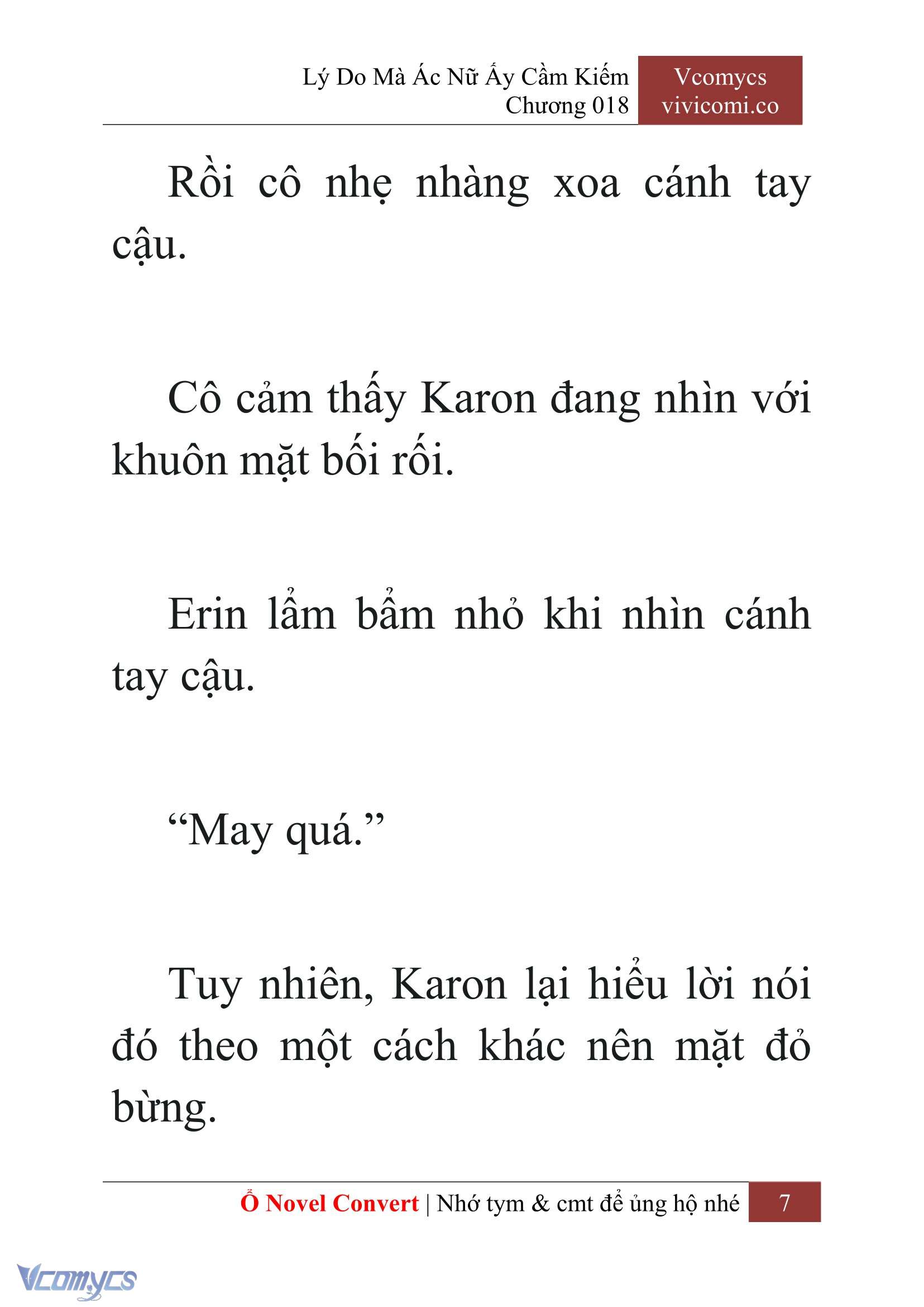 [Novel] Lý Do Mà Ác Nữ Ấy Cầm Kiếm Chap 18 - Next Chap 19