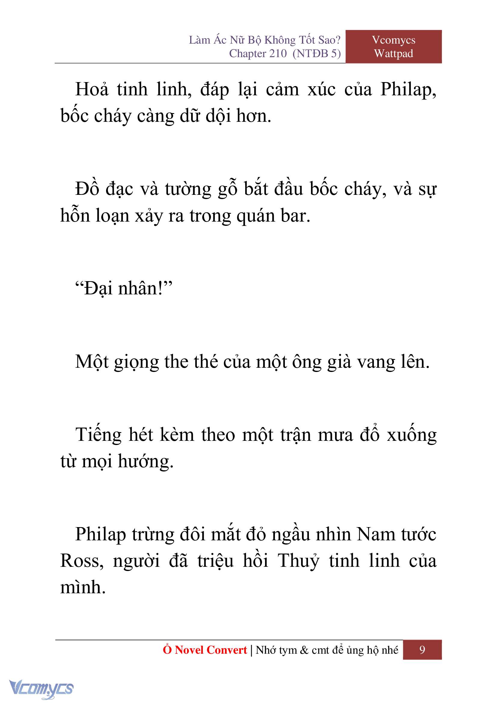 [Novel] Làm Ác Nữ Bộ Không Tốt Sao? Chap 210 - Trang 2