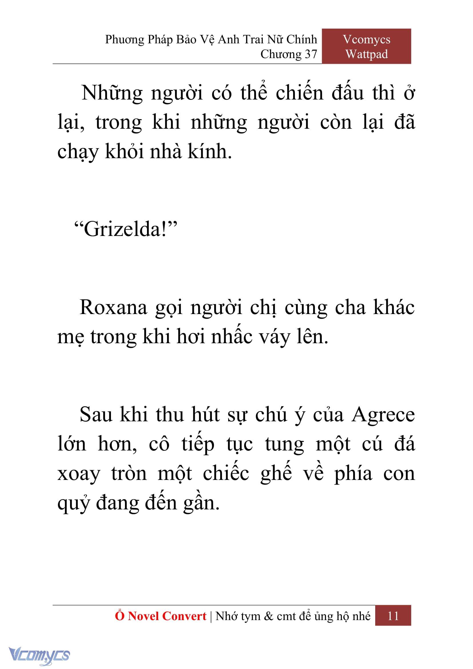 [Novel] Phương Pháp Bảo Vệ Anh Trai Nữ Chính Chap 37 - Trang 2
