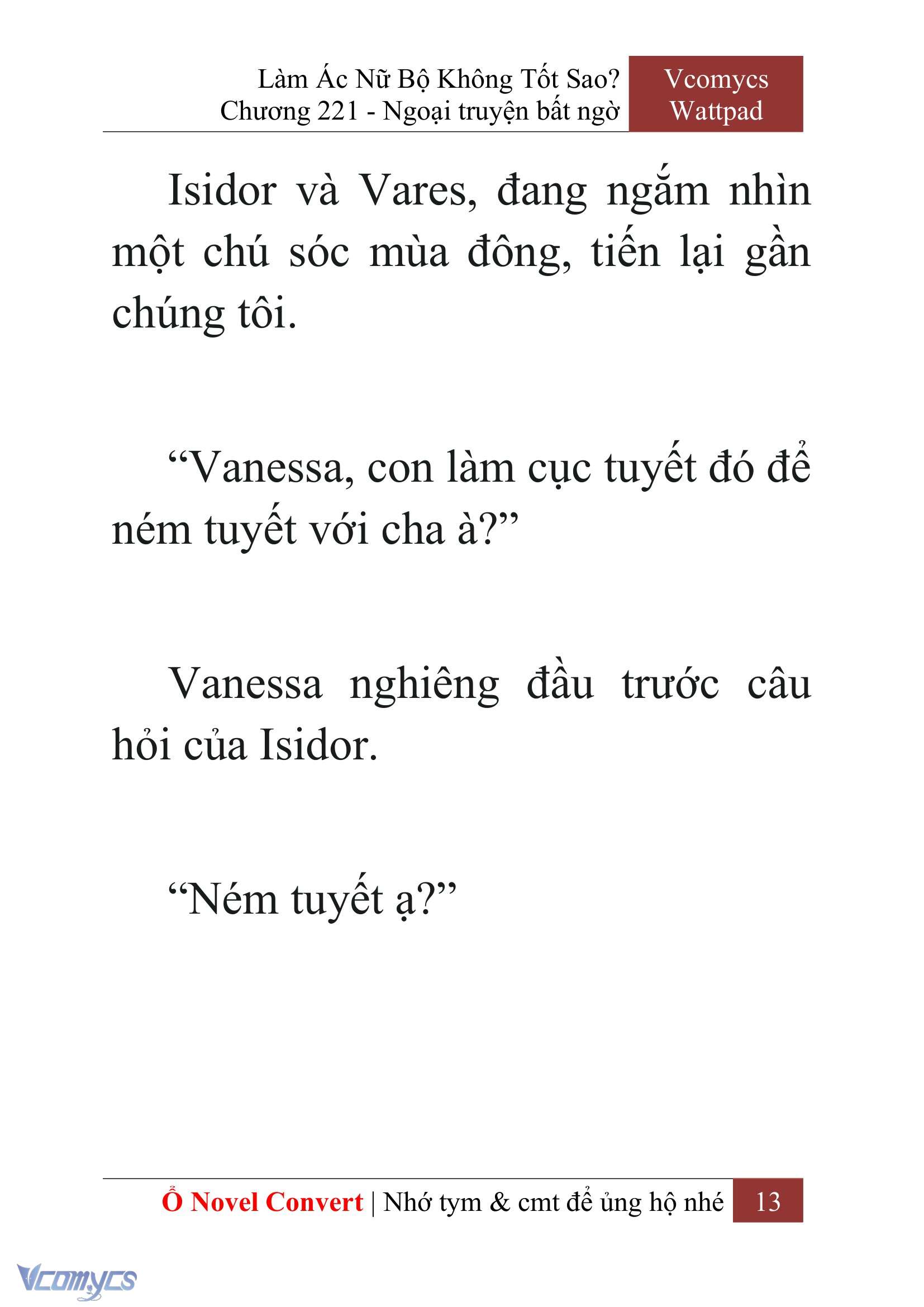 [Novel] Làm Ác Nữ Bộ Không Tốt Sao? Chap 221 - Next 