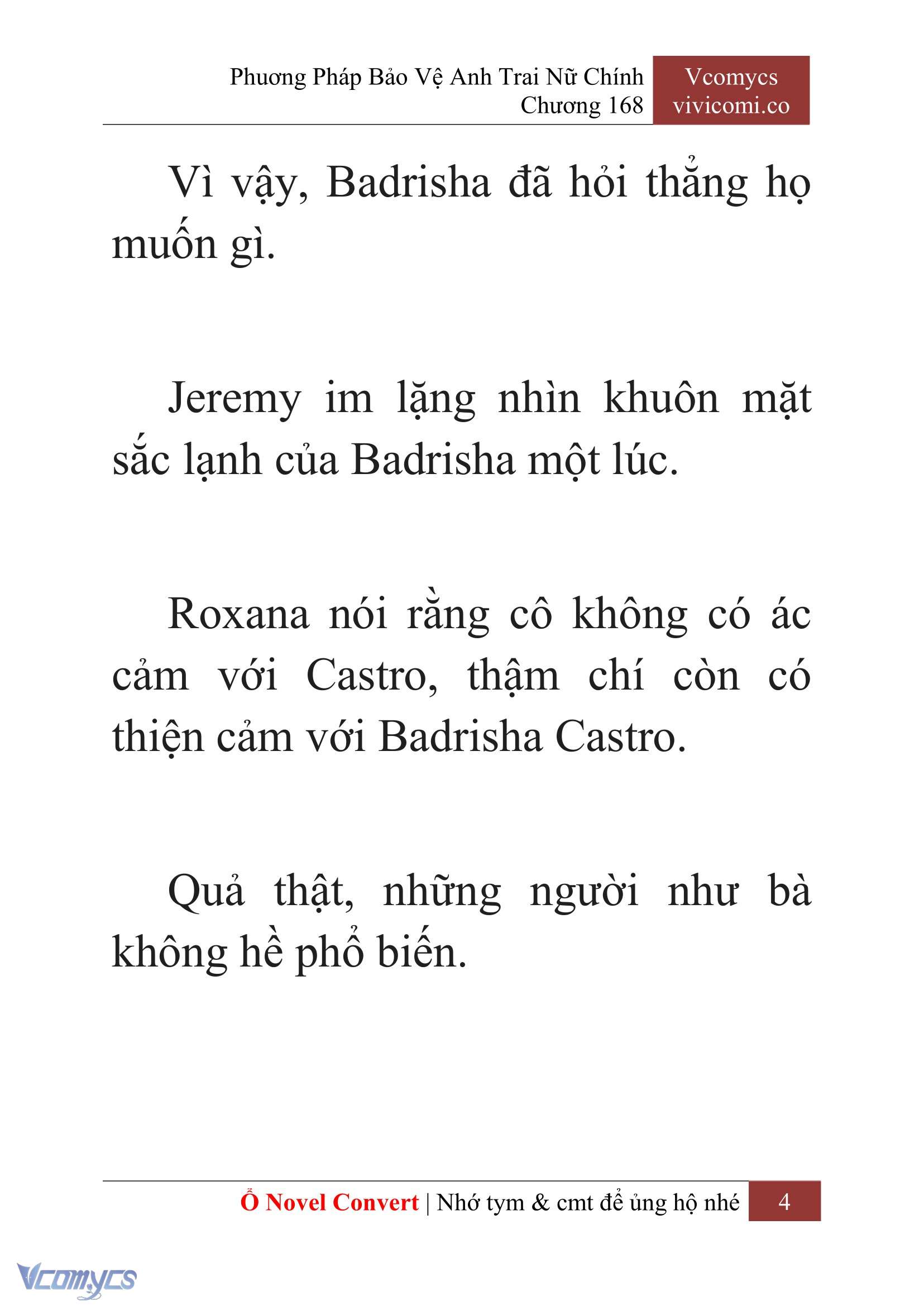 [Novel] Phương Pháp Bảo Vệ Anh Trai Nữ Chính Chap 168 - Trang 2