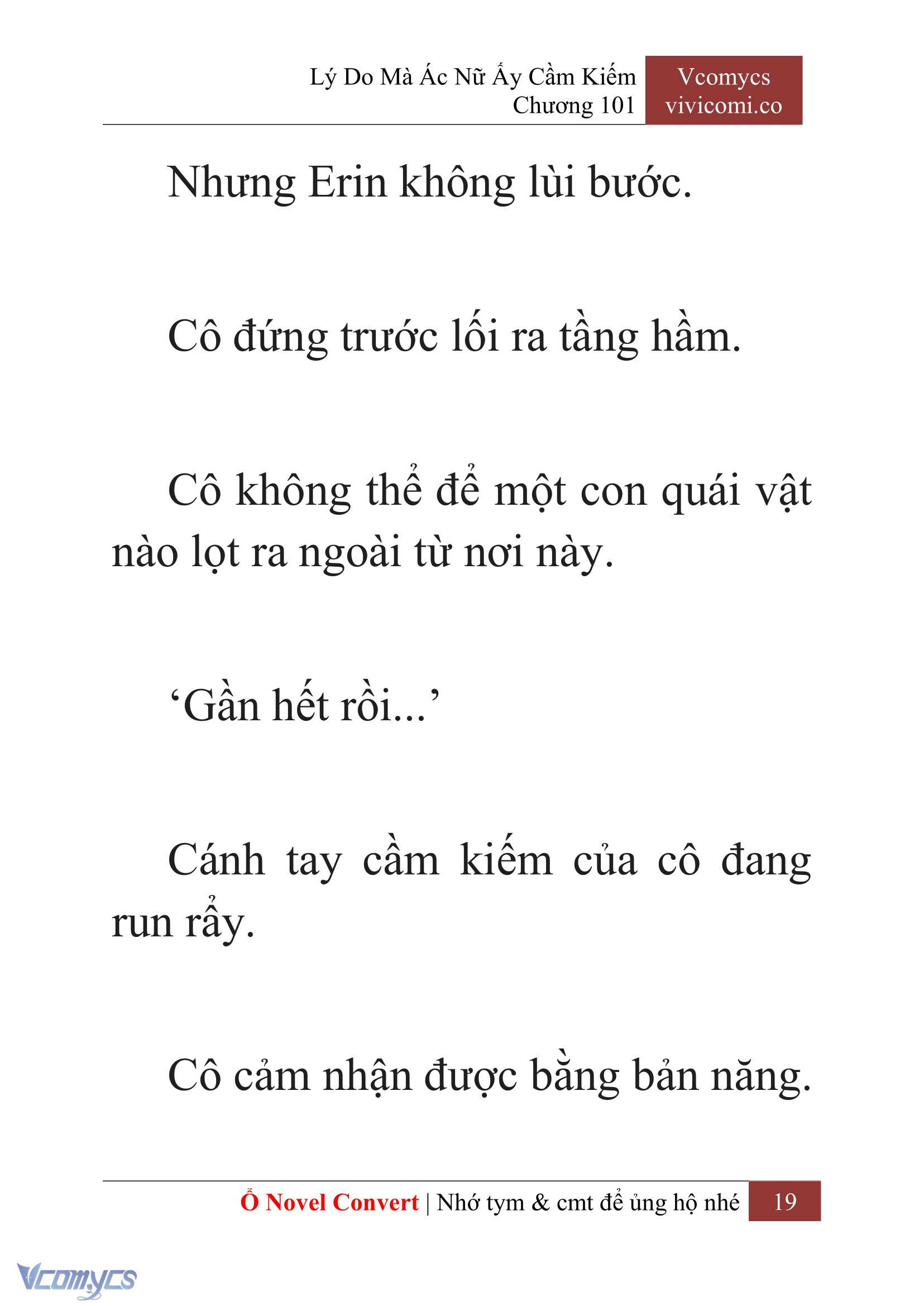 [Novel] Lý Do Mà Ác Nữ Ấy Cầm Kiếm Chap 101 - Next Chap 102