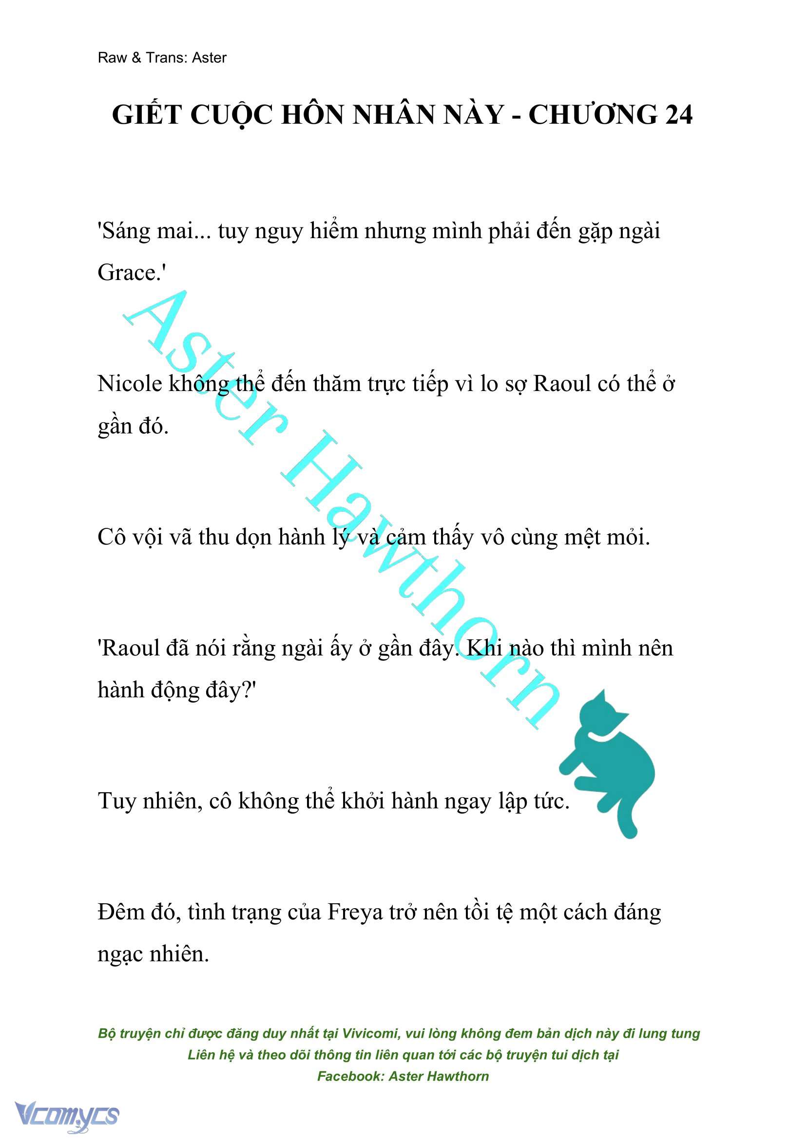 [NOVEL] Giết Cuộc Hôn Nhân Này Chap 24 - Trang 2