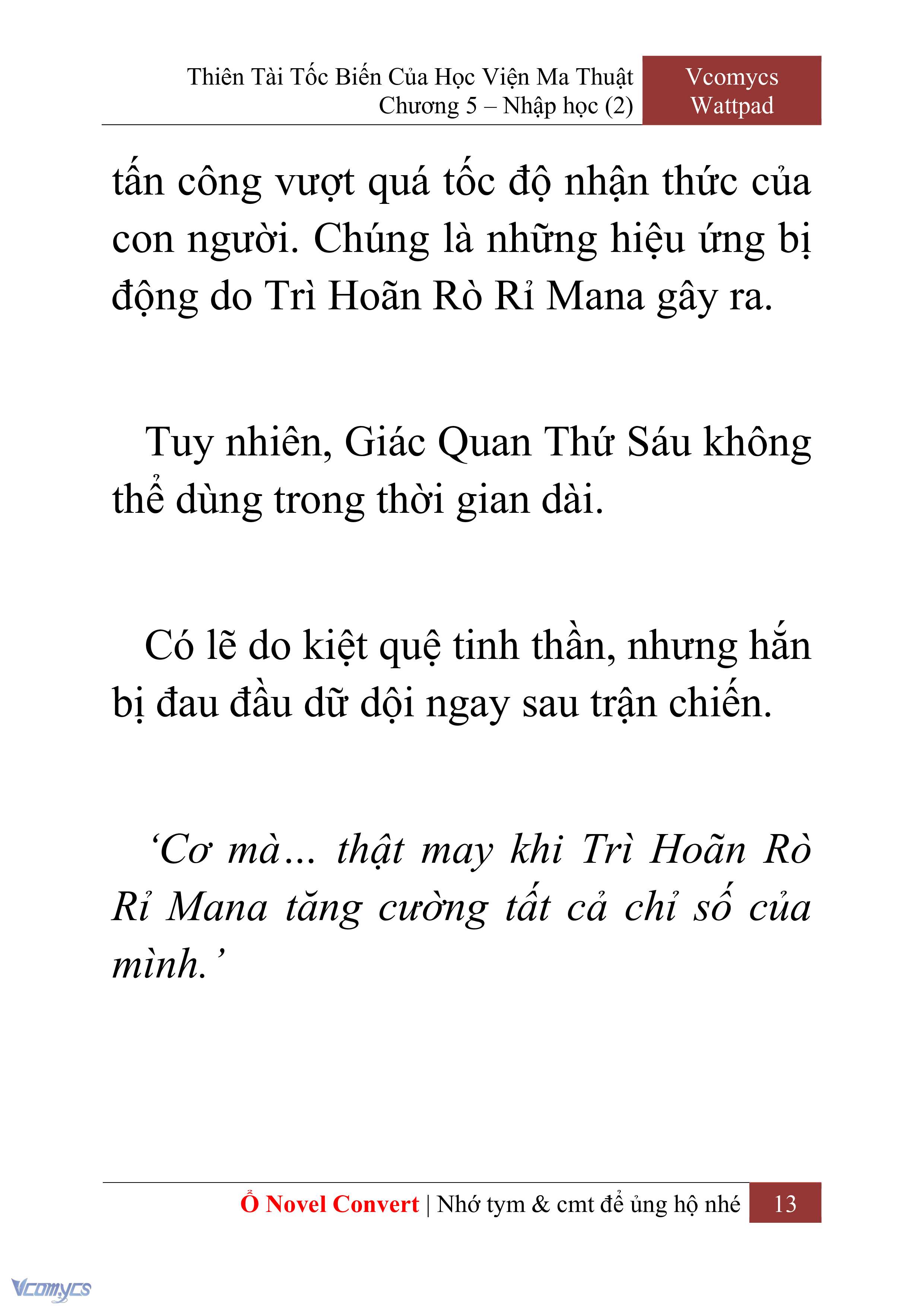 [Novel] Thiên Tài Tốc Biến Của Học Viện Ma Thuật Chap 5 - Trang 2