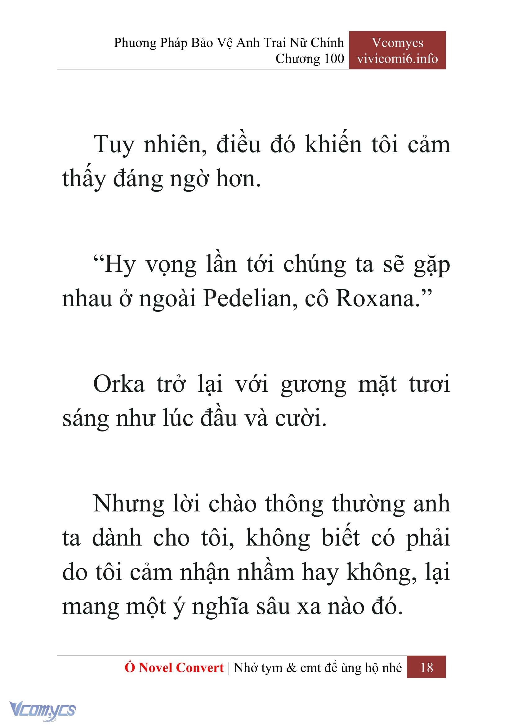 [Novel] Phương Pháp Bảo Vệ Anh Trai Nữ Chính Chap 100 - Trang 2