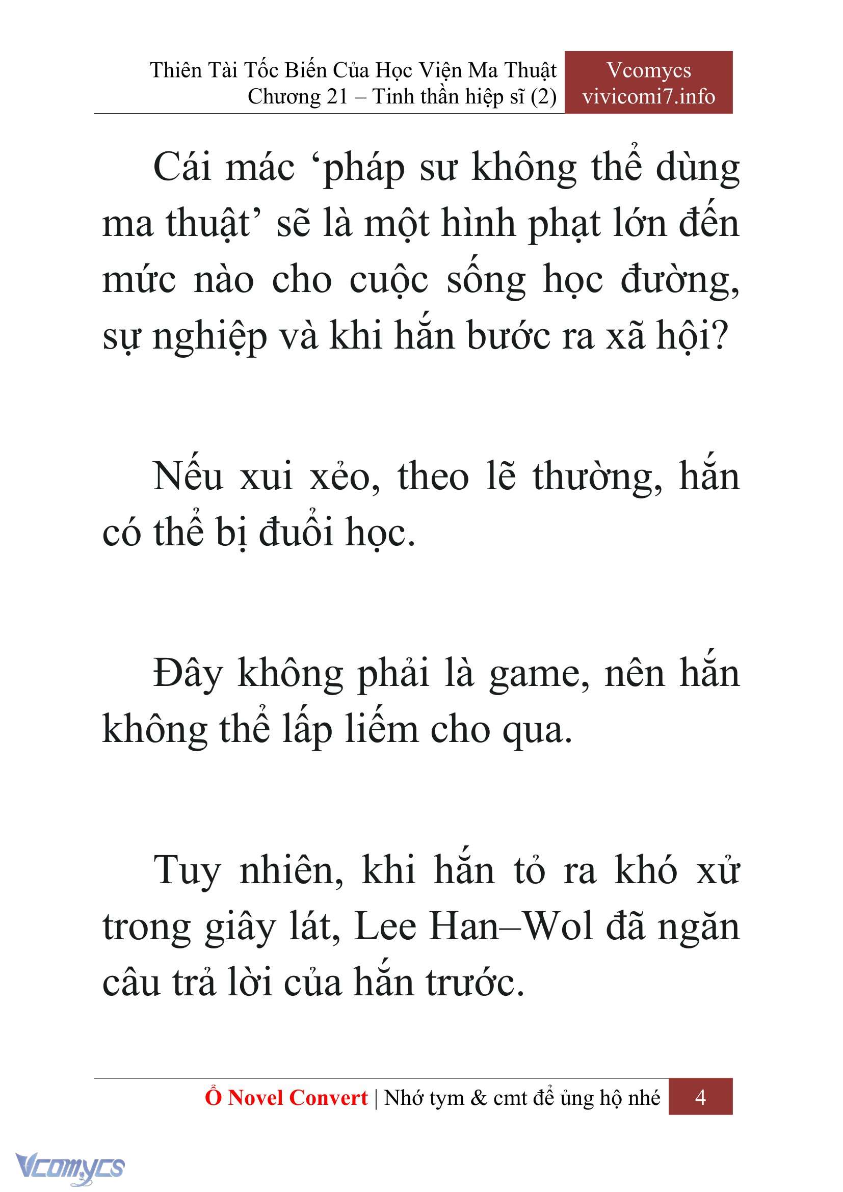 [Novel] Thiên Tài Tốc Biến Của Học Viện Ma Thuật Chap 21 - Trang 2
