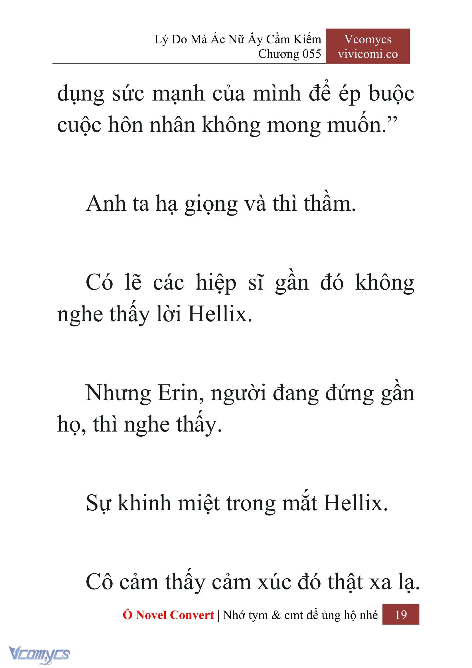 [Novel] Lý Do Mà Ác Nữ Ấy Cầm Kiếm Chap 55 - Trang 2