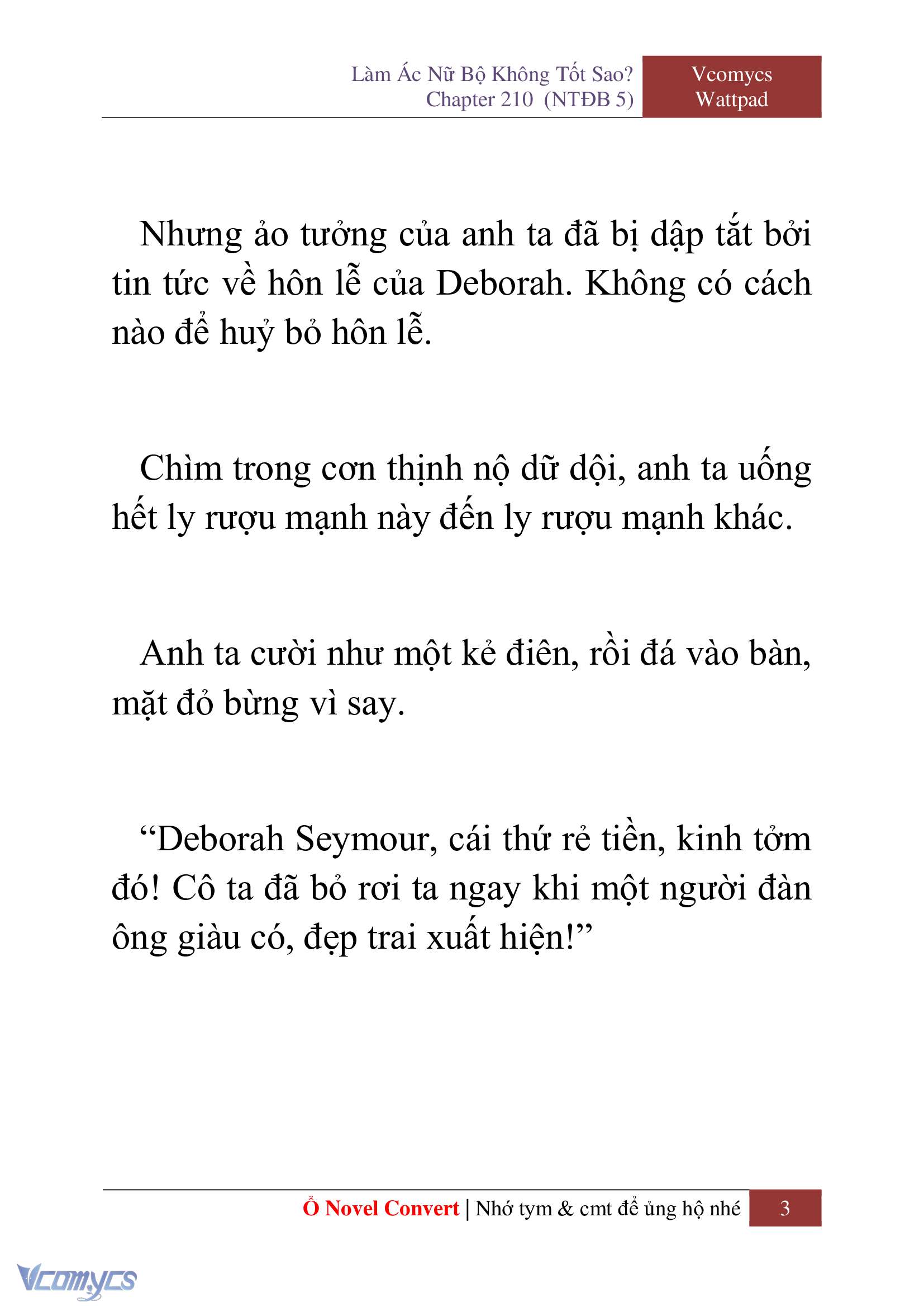 [Novel] Làm Ác Nữ Bộ Không Tốt Sao? Chap 210 - Trang 2