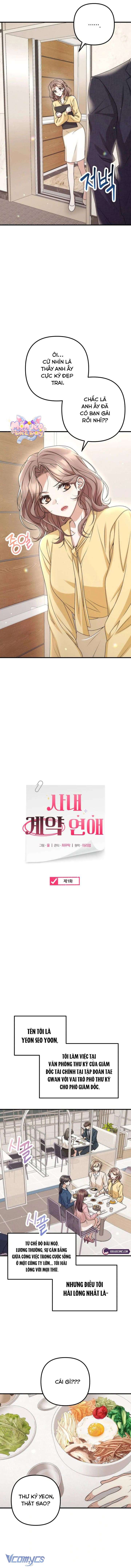 Hợp Đồng Tình Yêu Công Sở Chap 1 - Next Chap 2