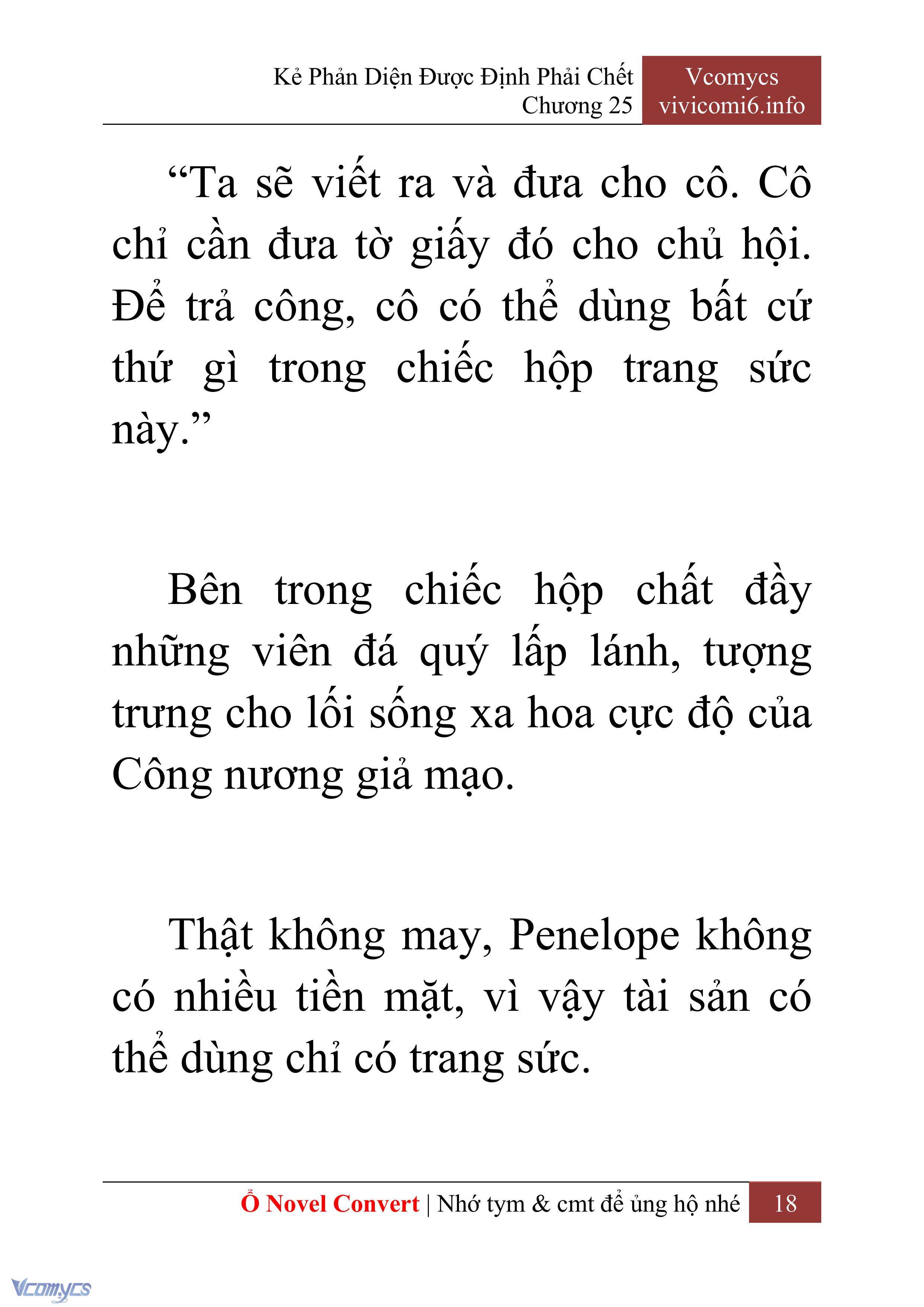 [Novel] Kẻ Phản Diện Được Định Phải Chết Chap 25 - Trang 2