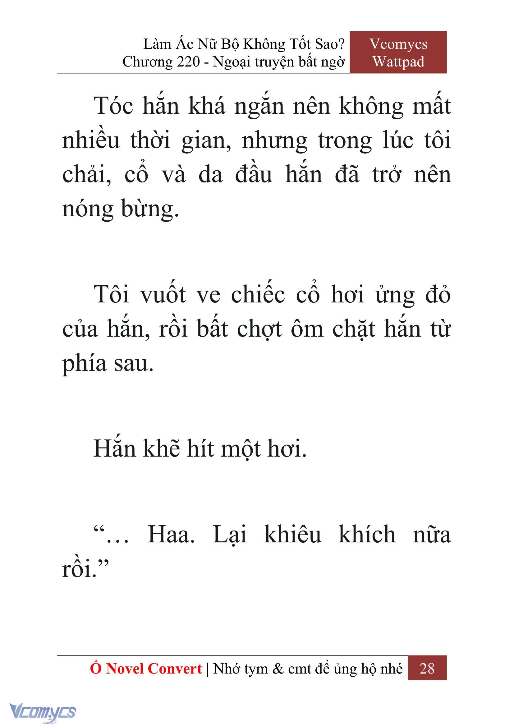 [Novel] Làm Ác Nữ Bộ Không Tốt Sao? Chap 220 - Trang 2