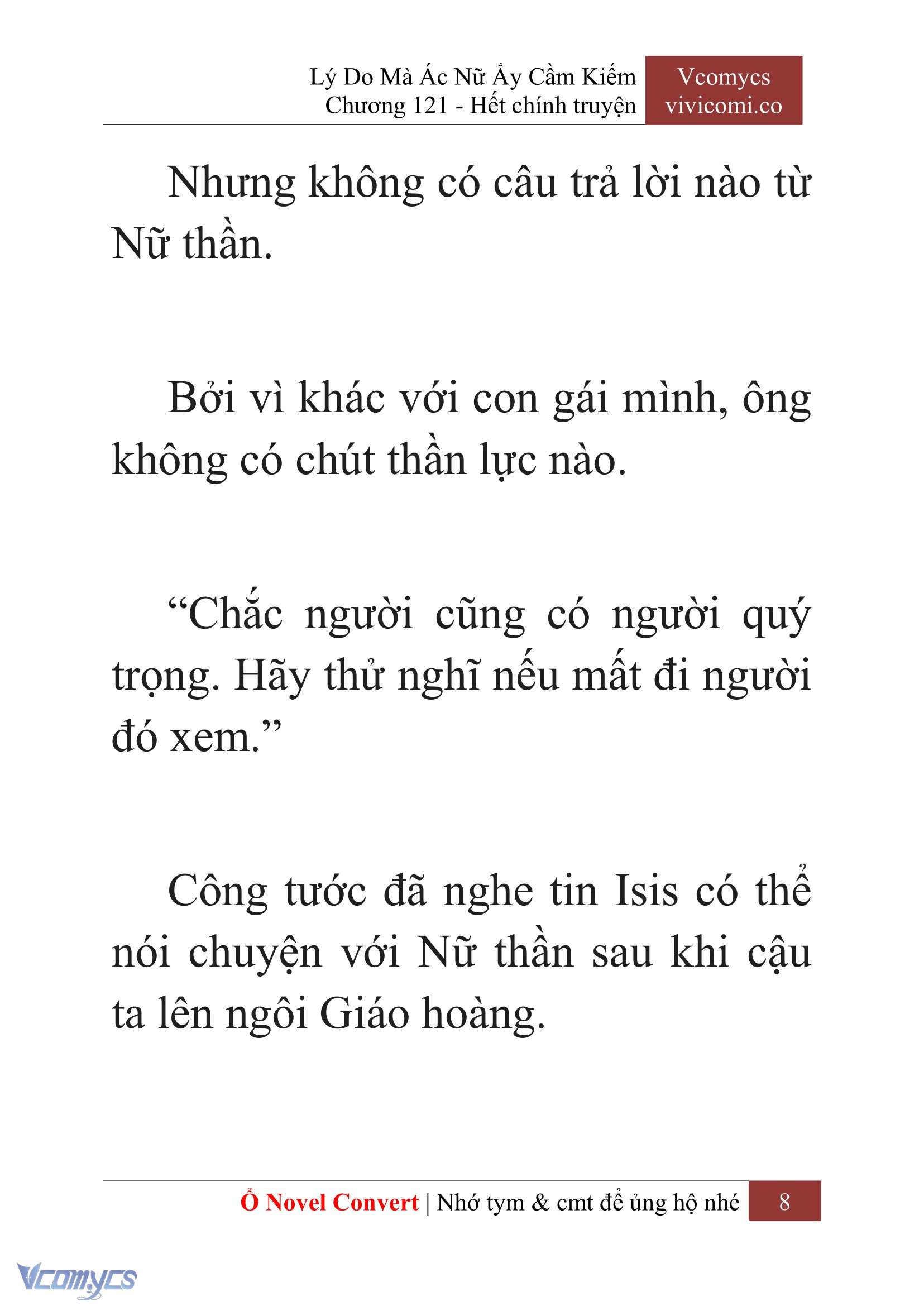 [Novel] Lý Do Mà Ác Nữ Ấy Cầm Kiếm Chap 121 - Trang 2