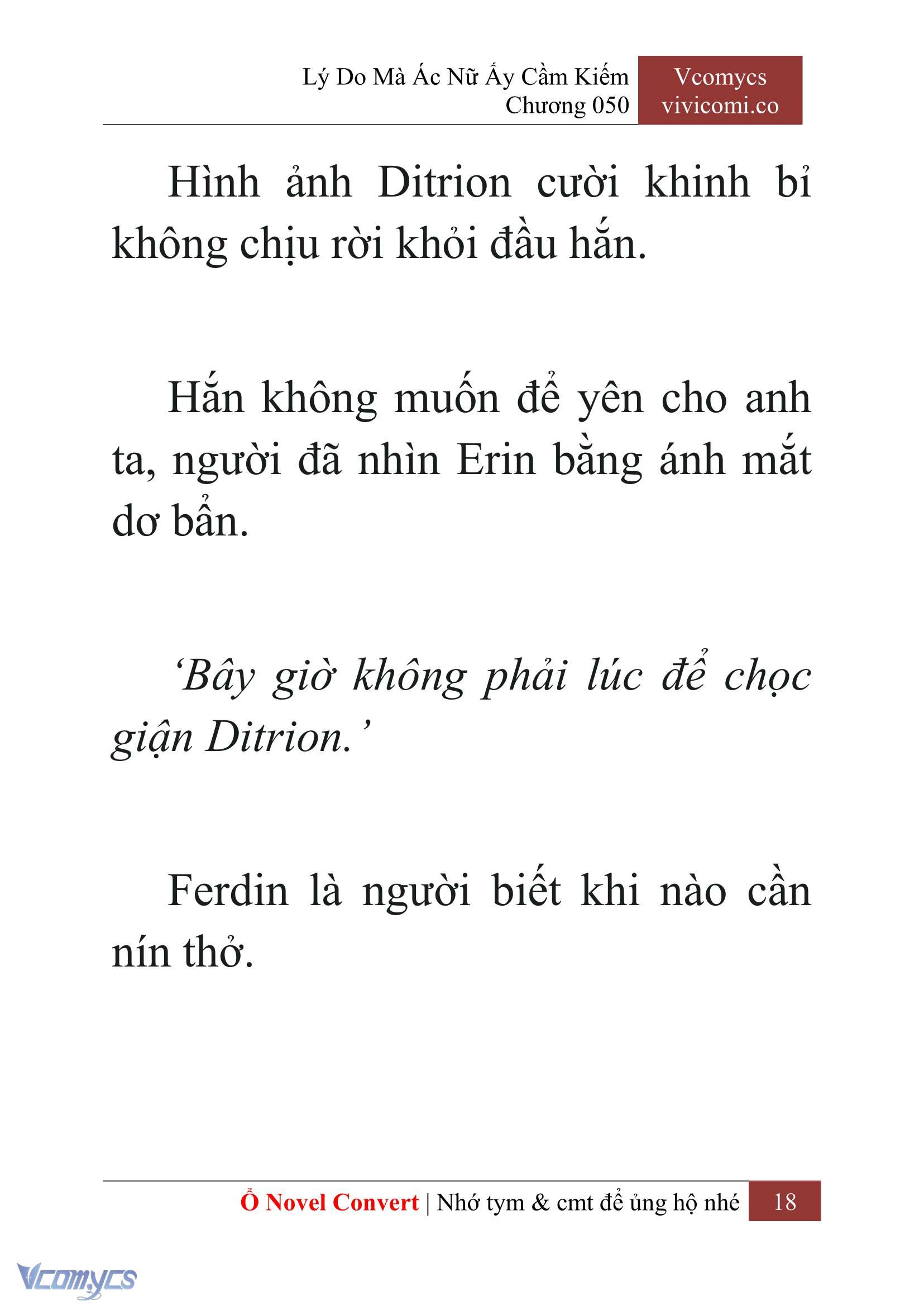 [Novel] Lý Do Mà Ác Nữ Ấy Cầm Kiếm Chap 50 - Next 